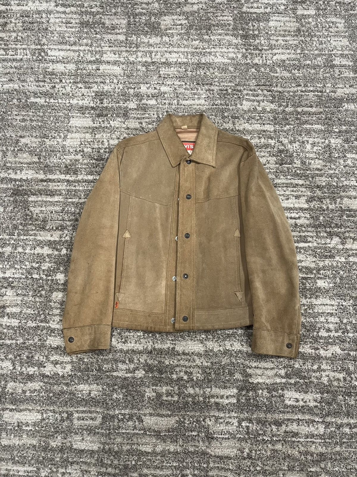 Levis Suede Jacket | Grailed