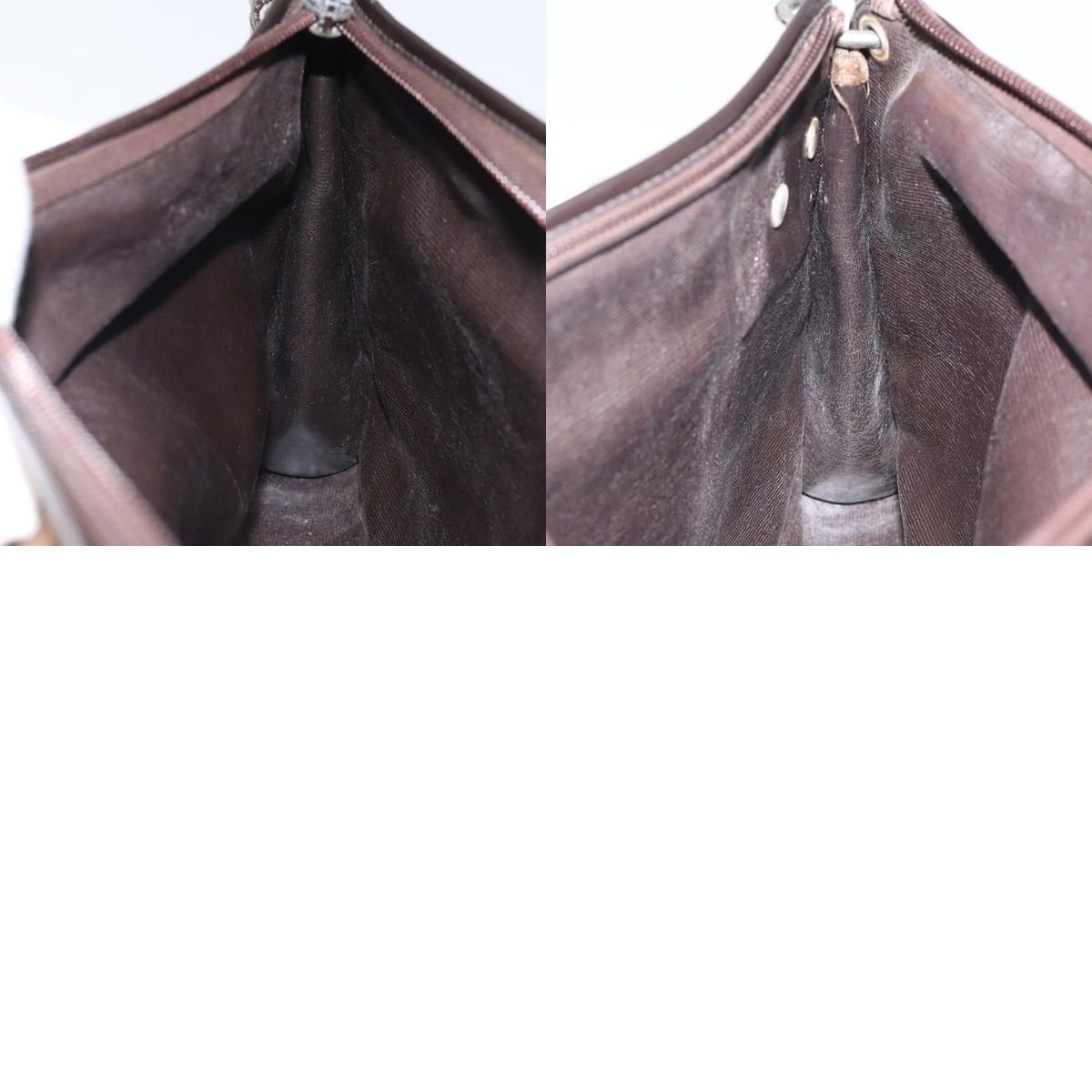 Dior DIOR Trotter Canvas Shoulder Bag Brown Gold Size ONE SIZE - 12 Thumbnail