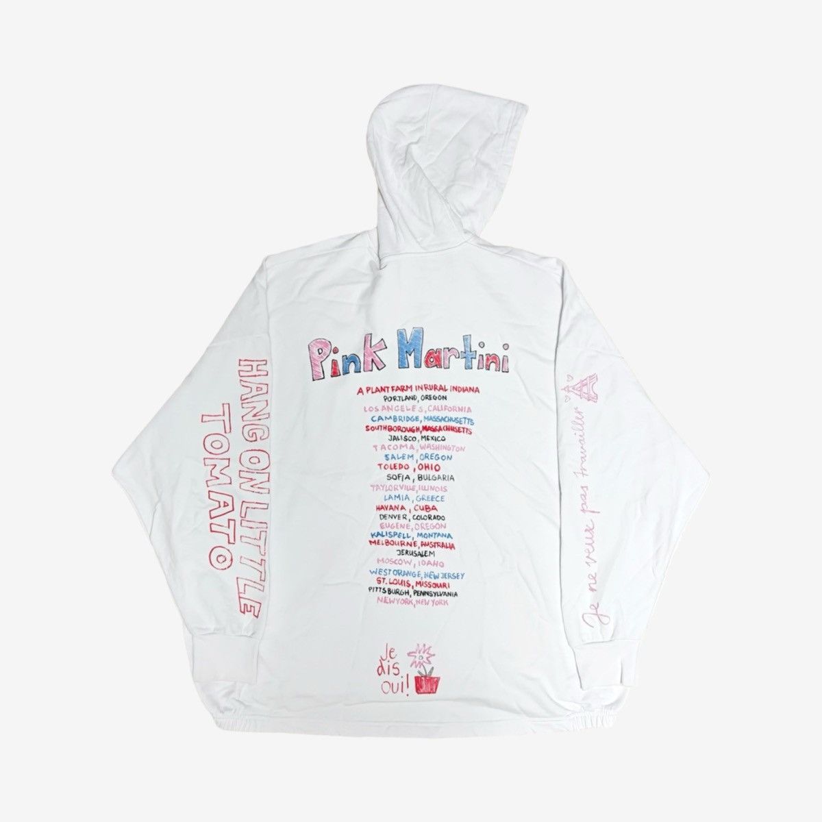 Balenciaga Balenciaga Pink Martini 221/250 Limited Hoodie Size US L / EU 52-54 / 3 - 5 Thumbnail
