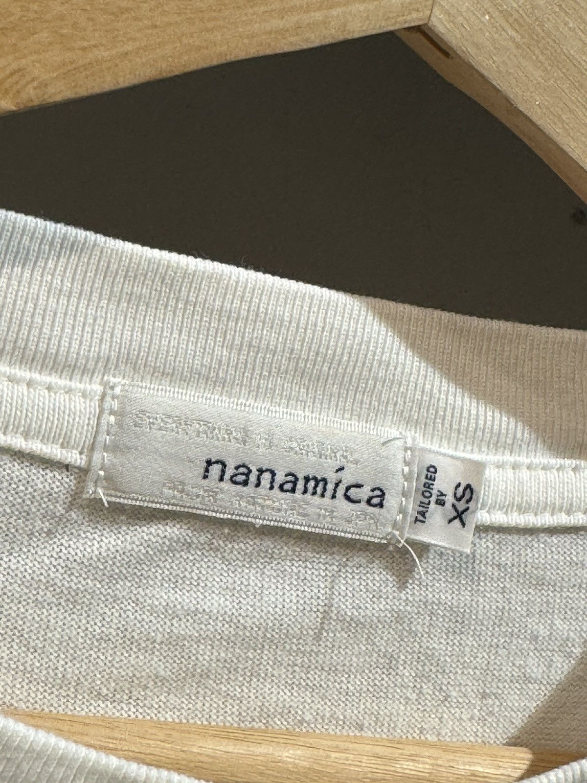Nanamica Nanamica Photo Tee Lonsgleeve White Tee Size XS / US 0-2 / IT 36-38 - 5 Thumbnail