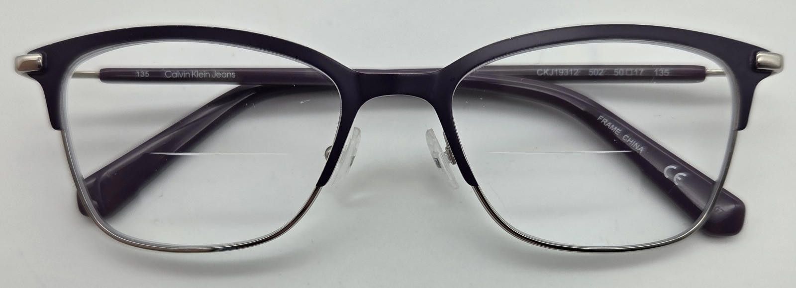 Calvin Klein Calvin Klein Jeans CKJ19312 Eyeglasses FRAMES ONLY 50-17-135 Size ONE SIZE - 1 Thumbnail