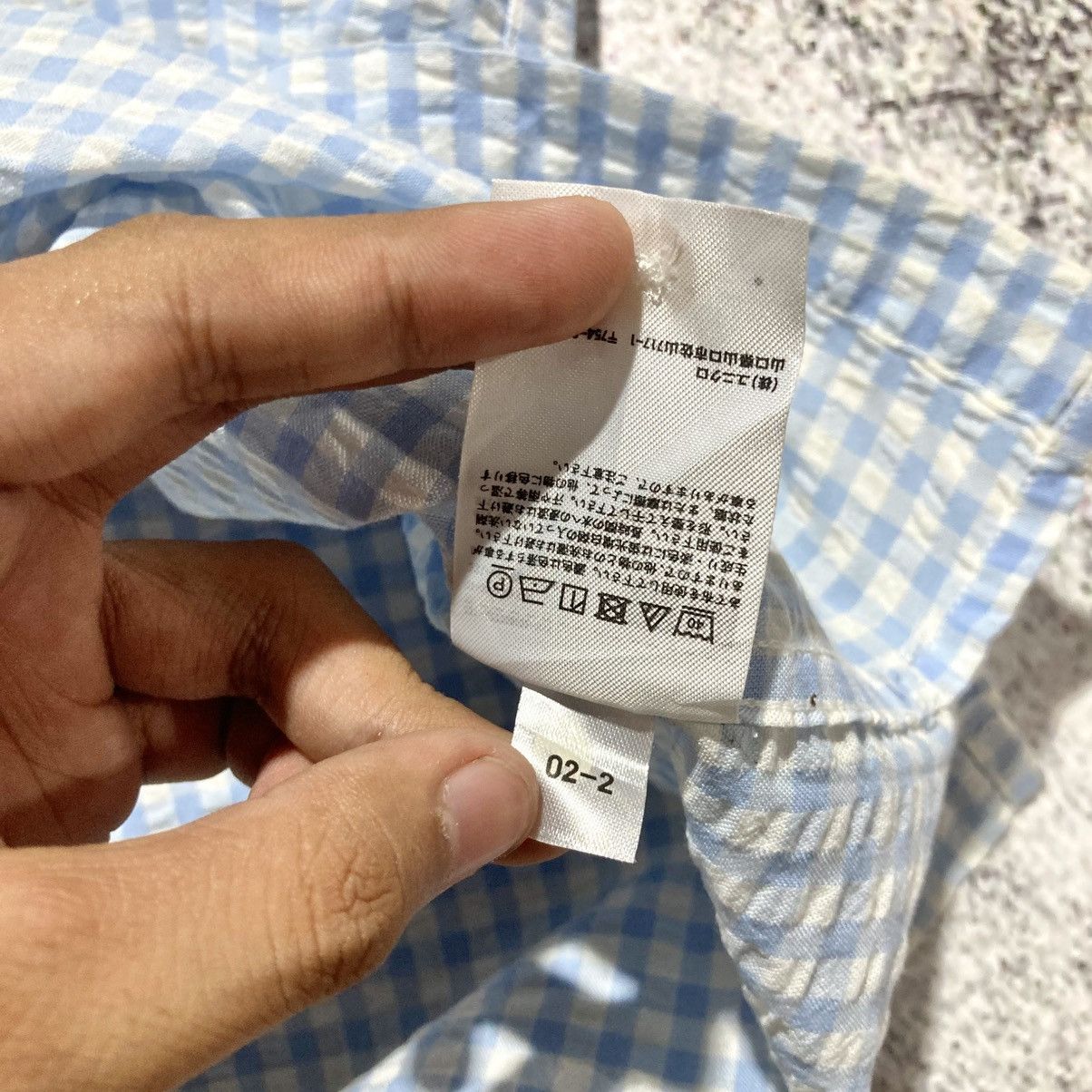 Japanese Brand Uniqlo X JW Anderson Square Motif Button Up Shirt Designer Size US XXL / EU 58 / 5 - 14 Thumbnail
