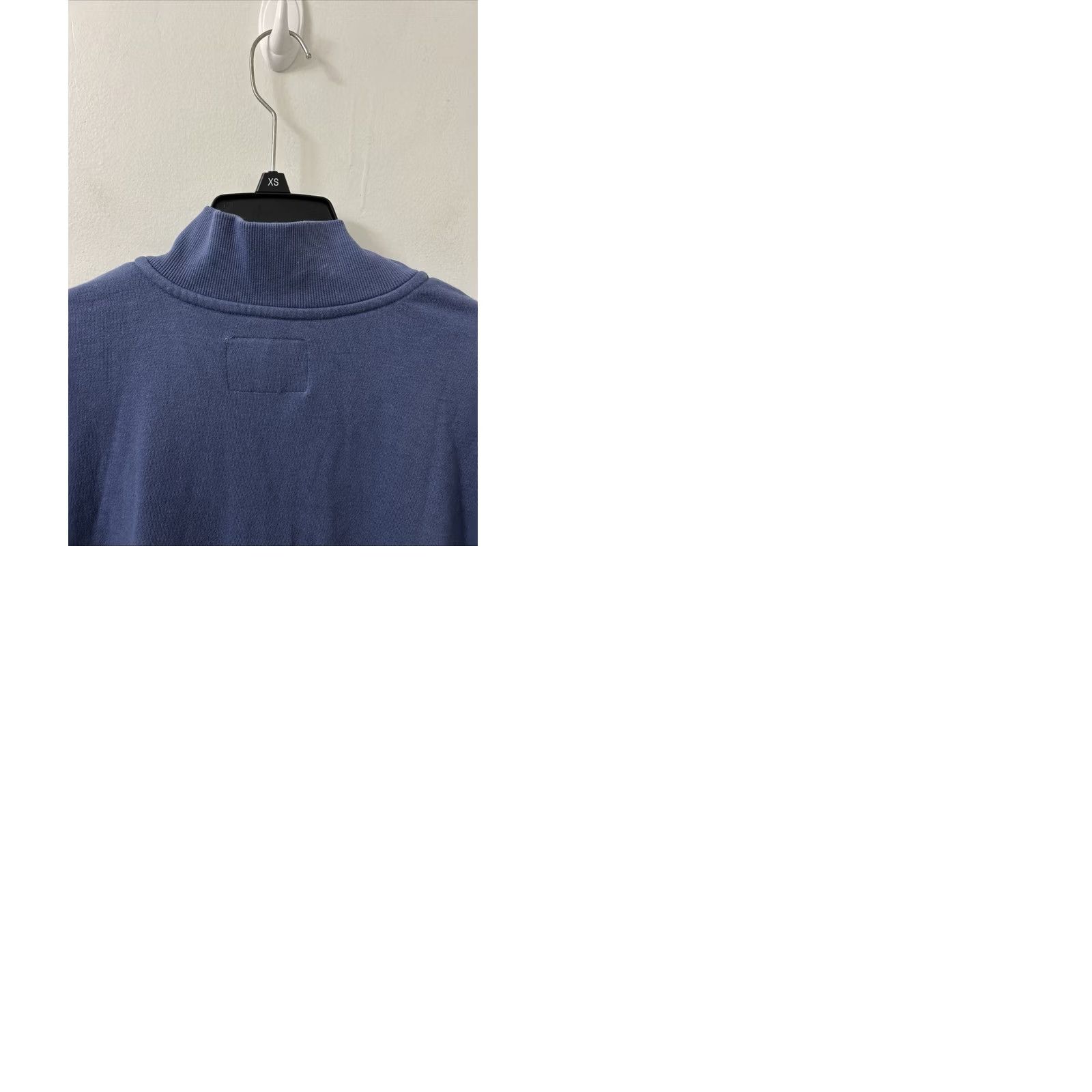Champion Champion Colorblock 1/4 Zip Womens Sweatshirt Pullover Long Sleeve Sz S Blue White Logo Regular Fit Size S / US 4 / IT 40 - 9 Thumbnail