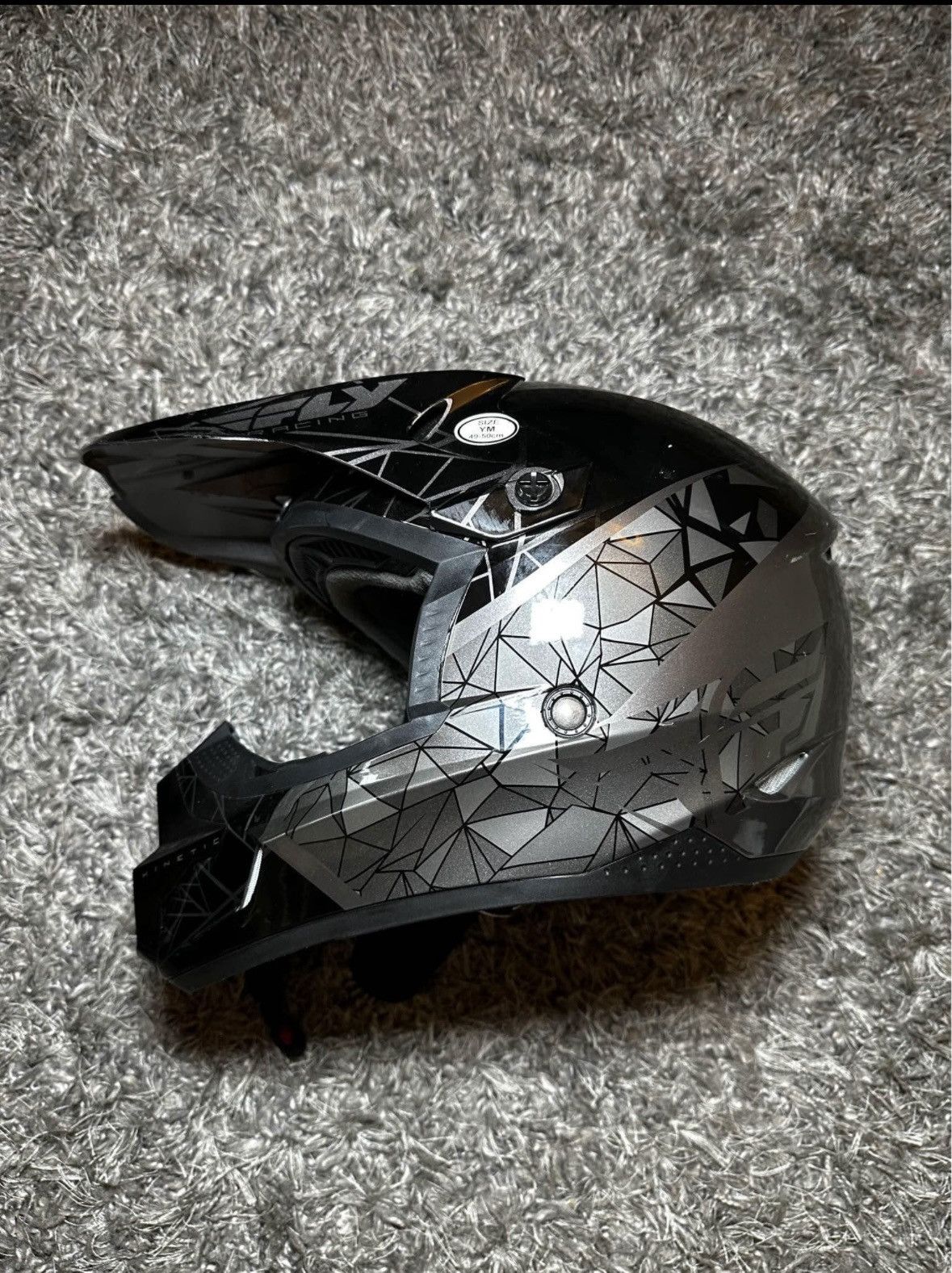 Other Fly Racing Youth Kinetic Helmet Size ONE SIZE - 7 Thumbnail