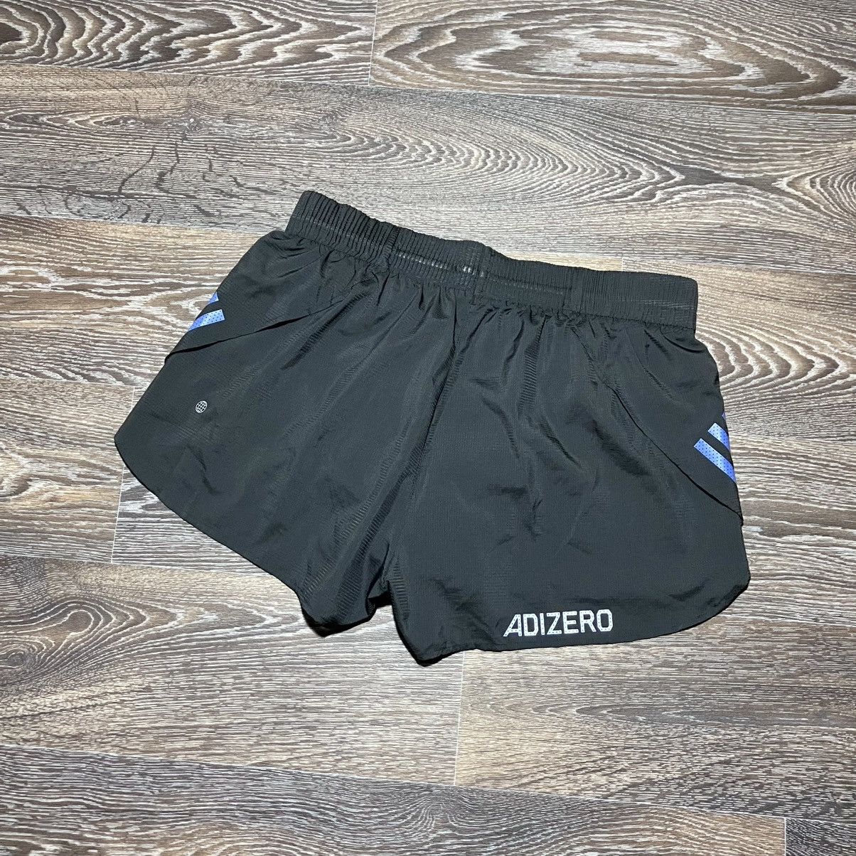 Adidas ADIDAS Adizero Reflective Running Lightweight Split Shorts Size 28" / US 6 / IT 42 - 2 Thumbnail