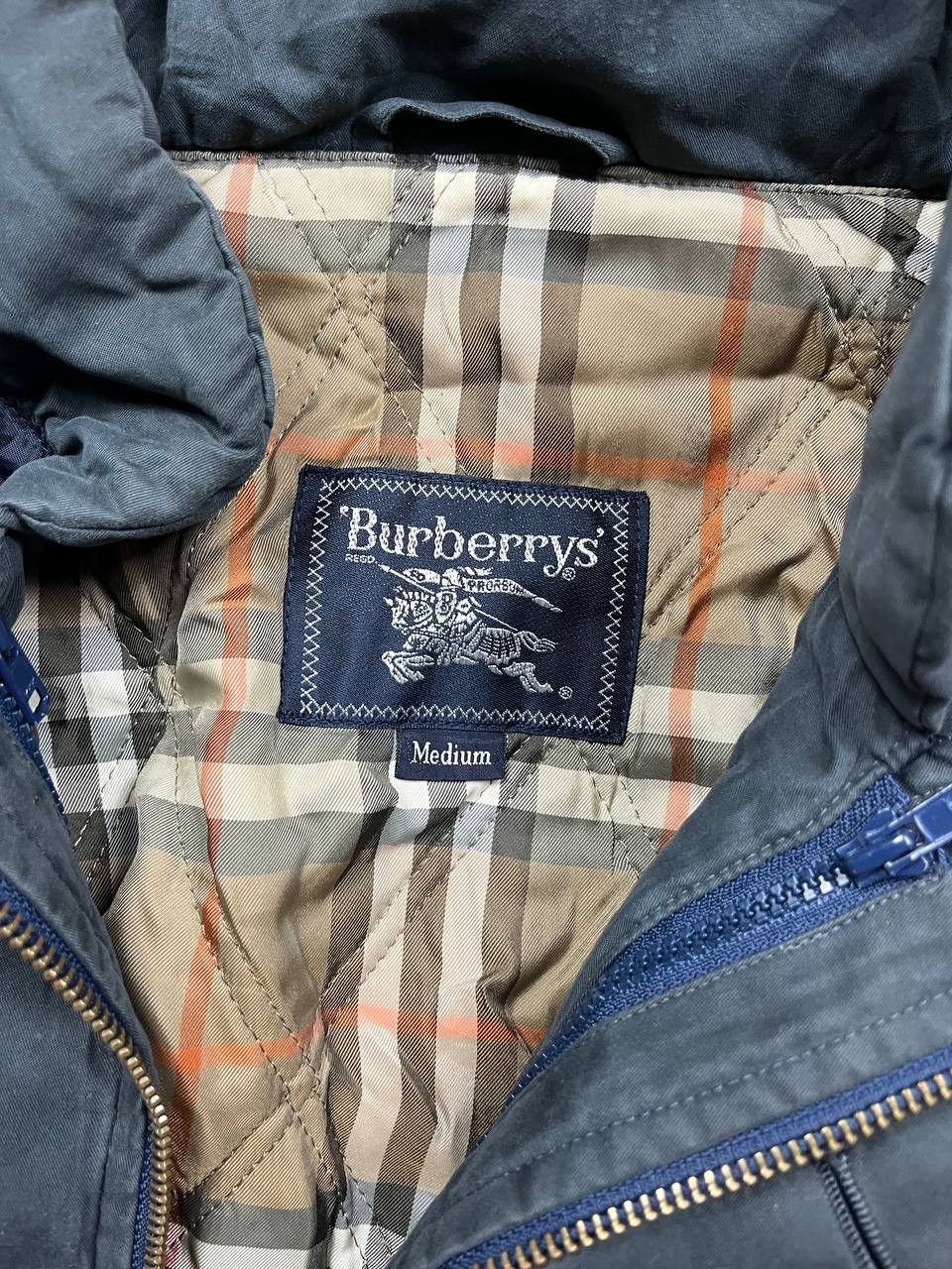 Burberry 00’s BURBERRY’S NOVA CHECK HOODED RARE COAT PARKA OLD MONEY Size US M / EU 48-50 / 2 - 6 Thumbnail