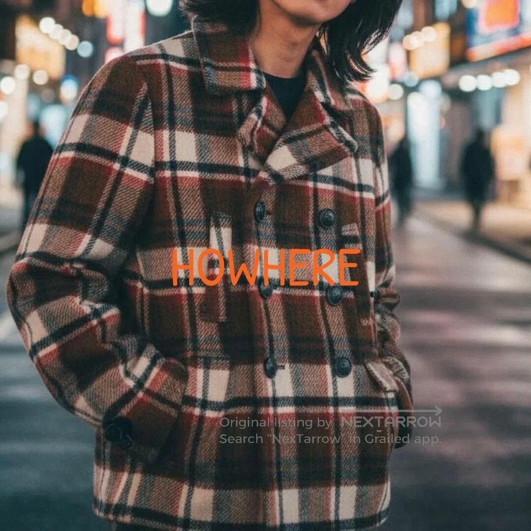 Bape bape check wool double-breasted coat. Size US M / EU 48-50 / 2 - 8 Thumbnail