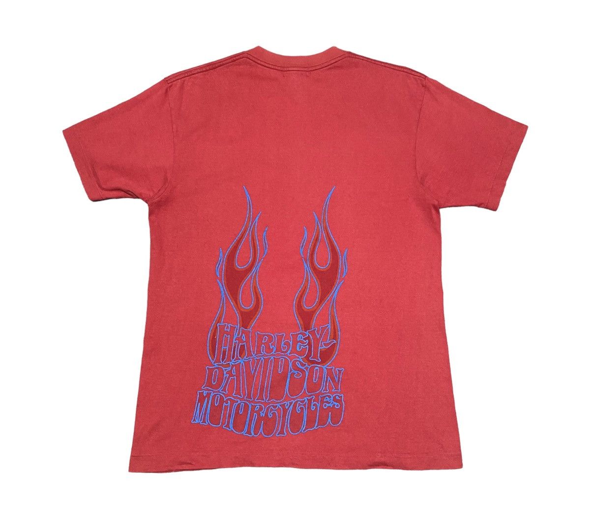 Harley Davidson VINTAGE 90’s HARLEY-DAVIDSON LIVE TO RIDE T SHIRT Size US M / EU 48-50 / 2 - 2 Thumbnail