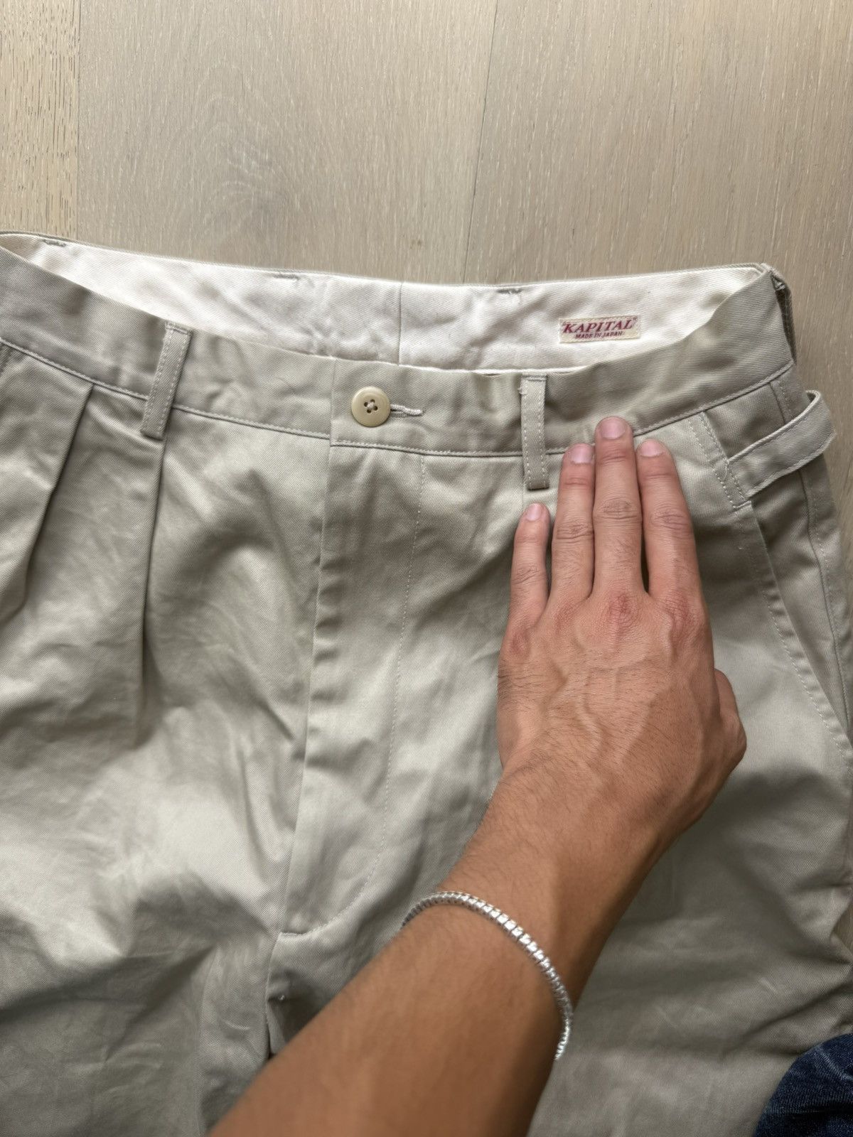 Kapital Kapital Chino high waisted Size US 29 - 3 Thumbnail
