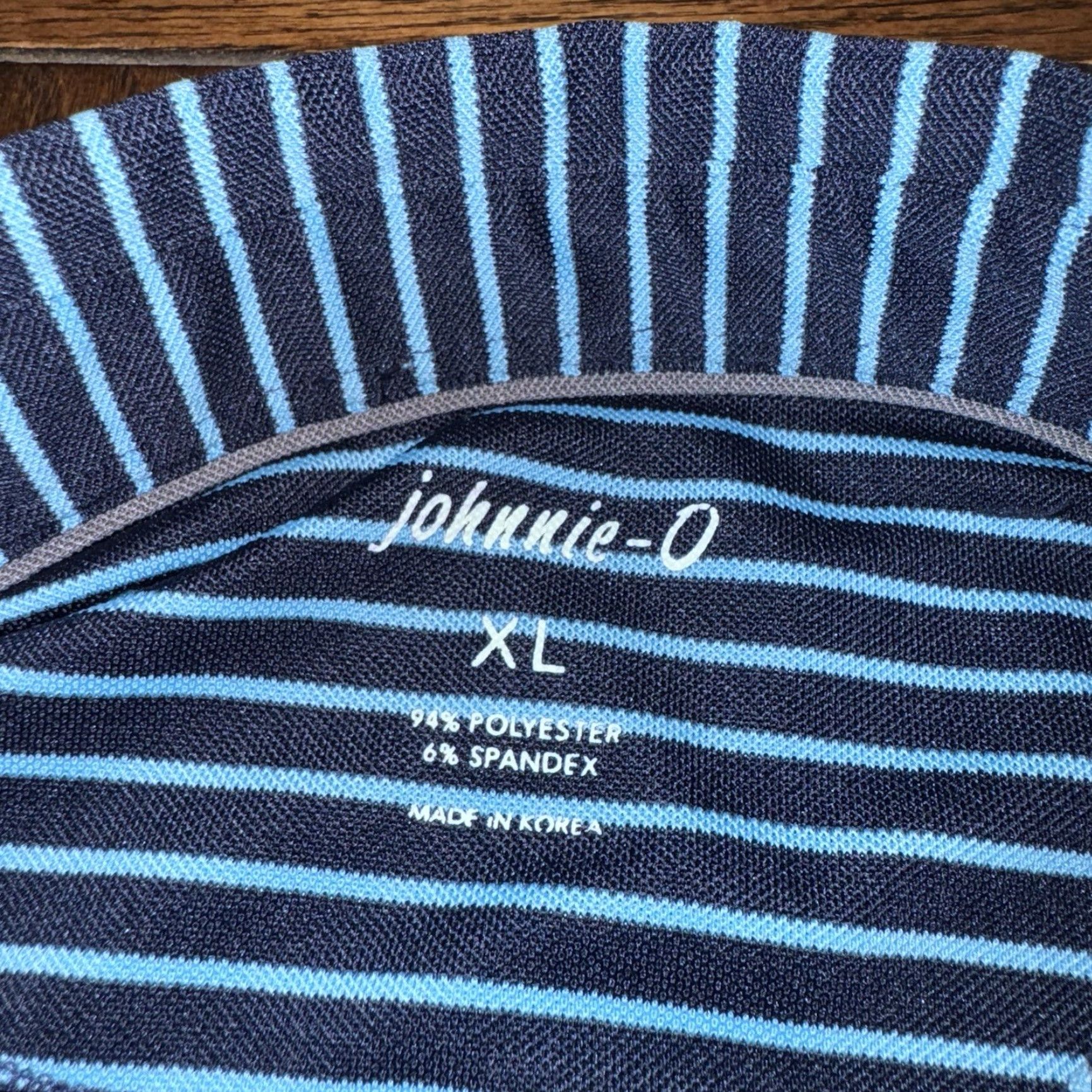 johnnie-O johnnie-O Allegheny Country Club Polo Shirt Mens XL Blue Embroidered Size US XL / EU 56 / 4 - 2 Thumbnail