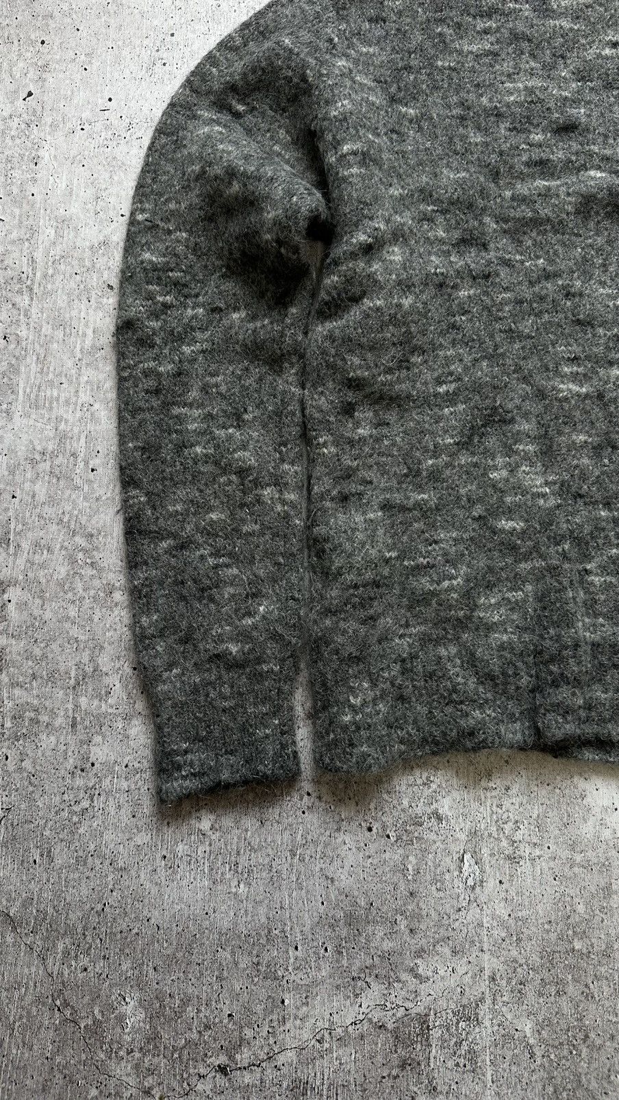 Our Legacy Our Legacy AW15 Alpaca Wool Grey Sweater Size US M / EU 48-50 / 2 - 17 Thumbnail