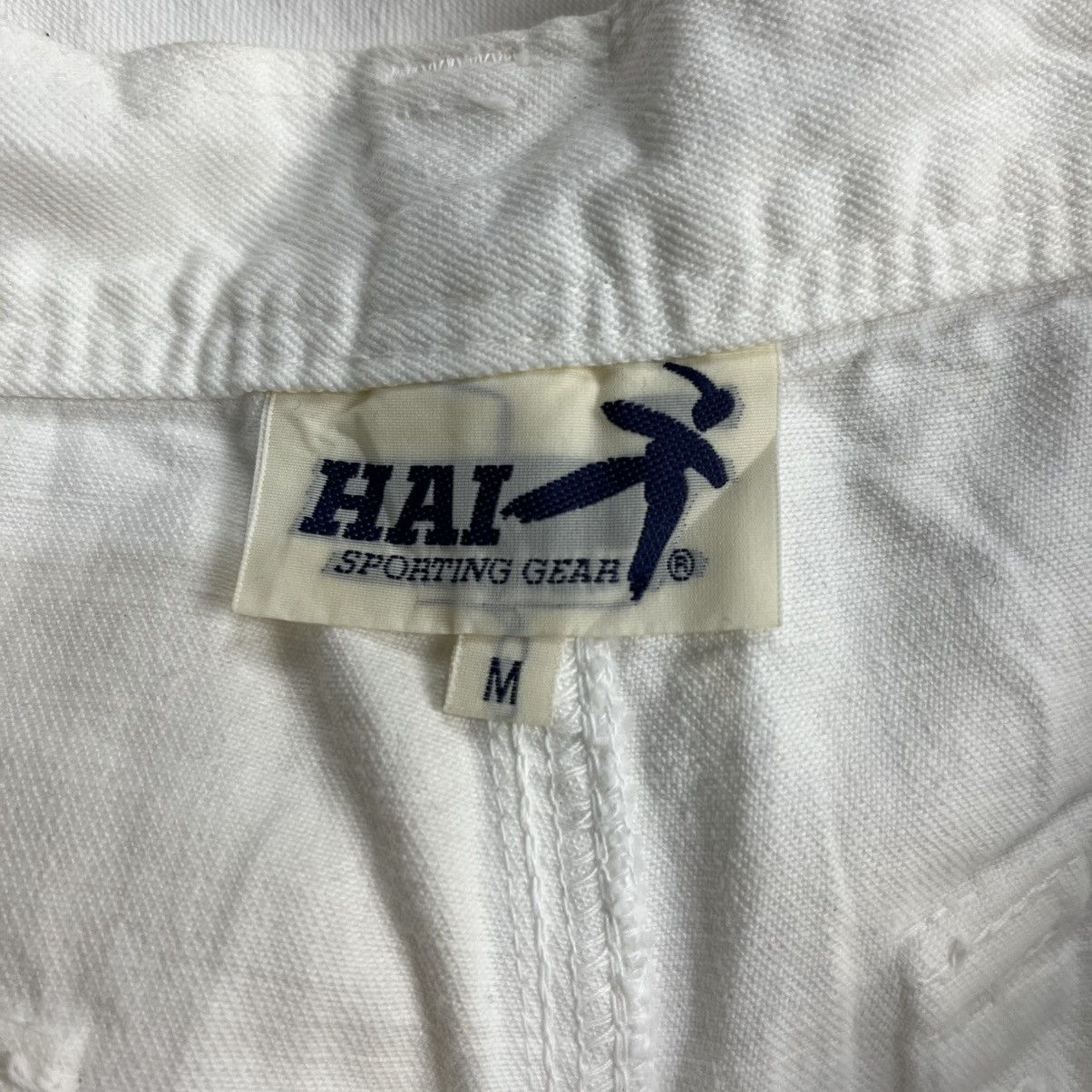 Hai Sporting Gear × Issey Miyake × mercibeaucoup 1980s Hai Sporting - Paneled White Pants Size US 30 / EU 46 - 8 Thumbnail