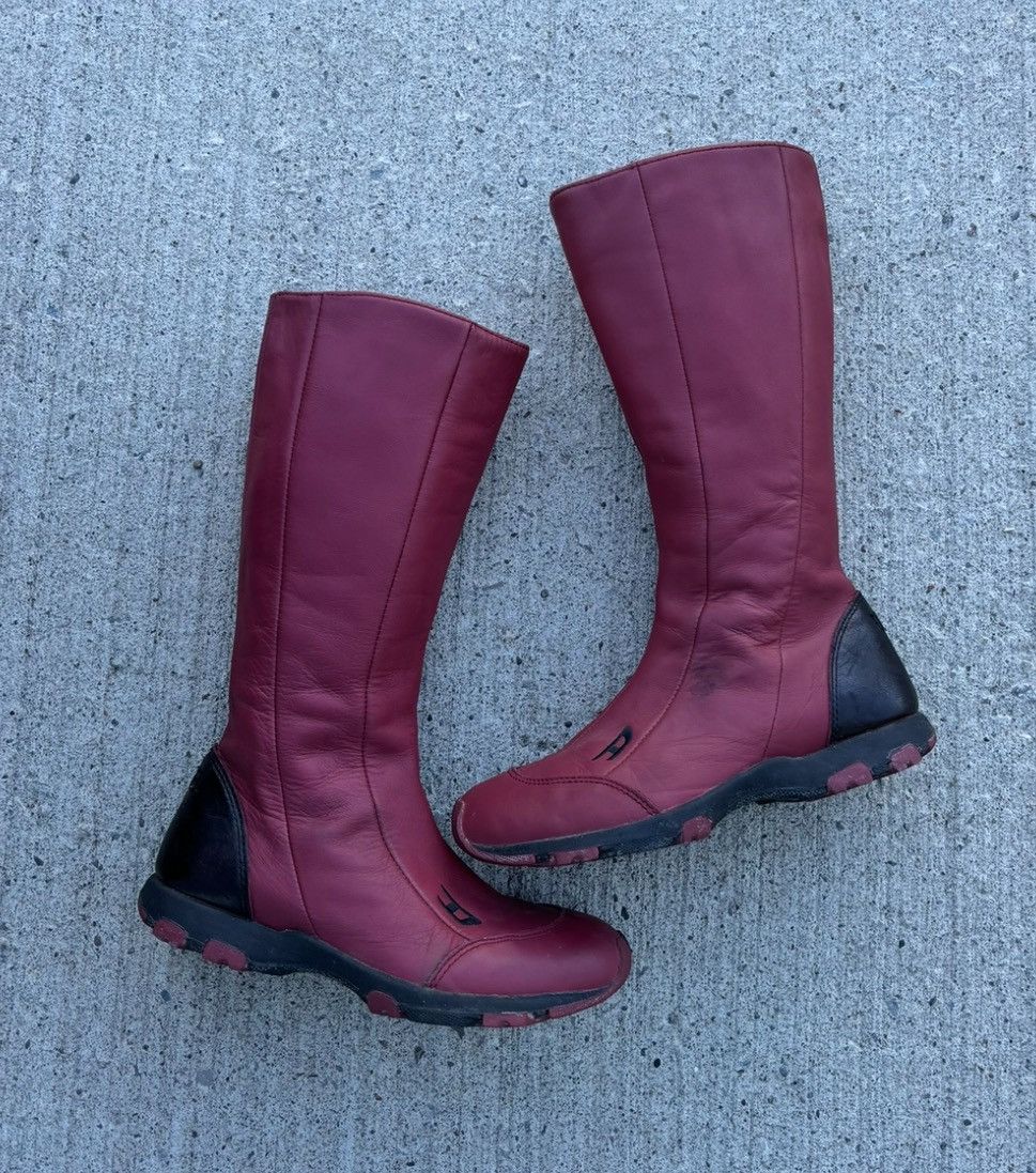 image of Diesel Boots Red/black Y2K, Men's (Size 7)