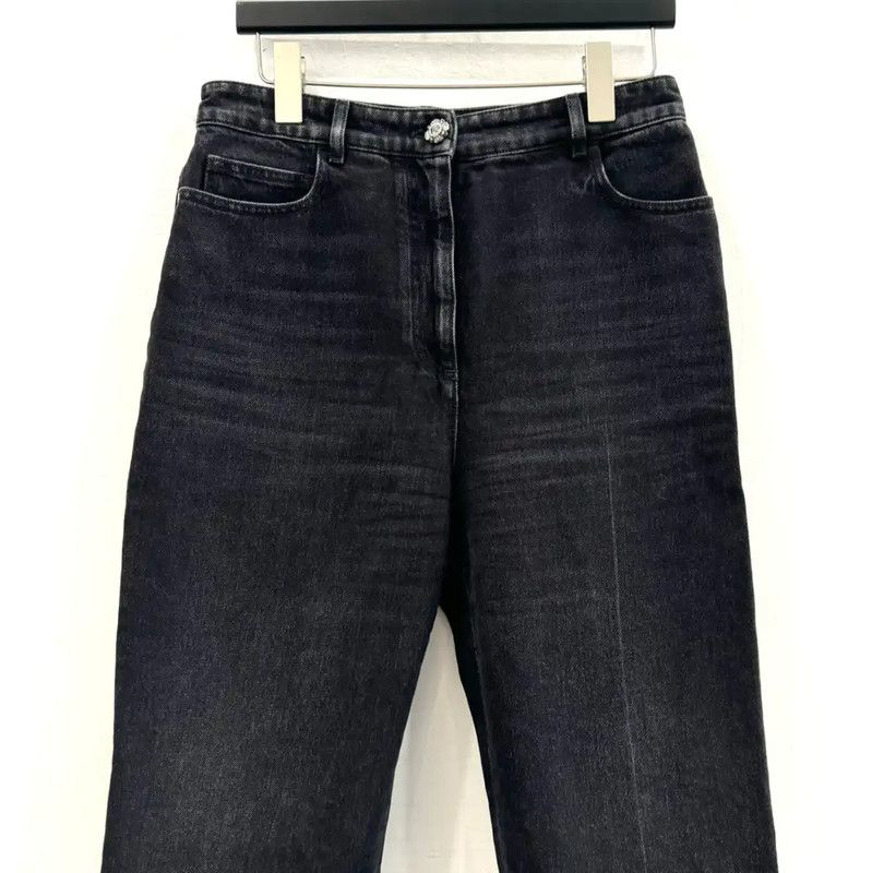 Chanel Chanel Women's Black Casual Trousers 0089 Size 30" / US 8 / IT 44 - 1 Thumbnail