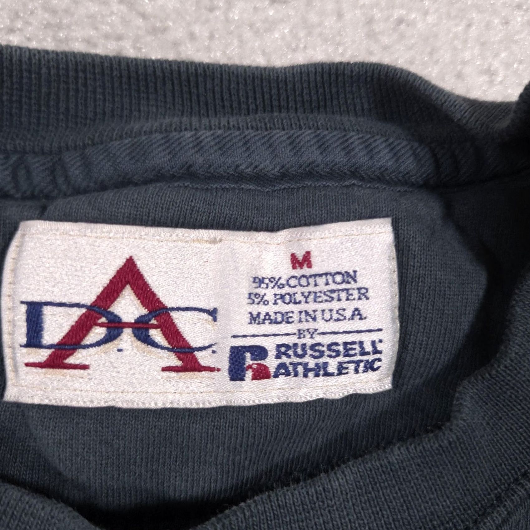 Russell Athletic Russell Athletic Sweatshirt Mens M Green Crewneck Pullover Fleece Made USA Size US M / EU 48-50 / 2 - 7 Thumbnail