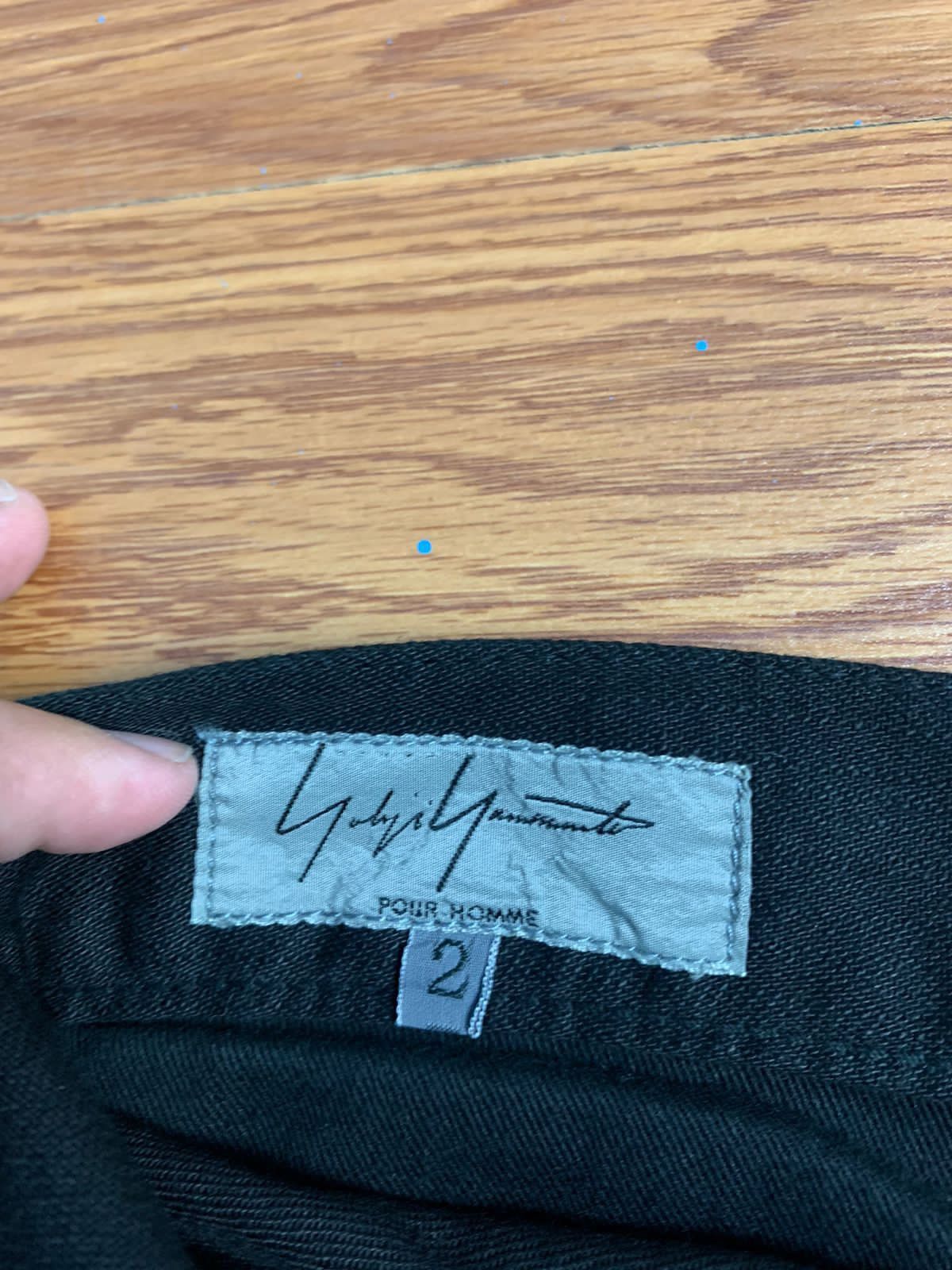 Yohji Yamamoto Yohji Yamamoto Pour Homme Black Denim Size US 30 / EU 46 - 13 Thumbnail