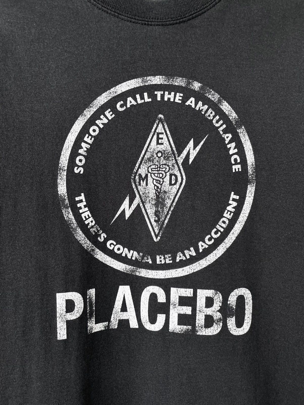 Band Tees Vintage 2006 Placebo Meds Britpop Rock Band T-Shirt Faded Size US S / EU 44-46 / 1 - 3 Thumbnail