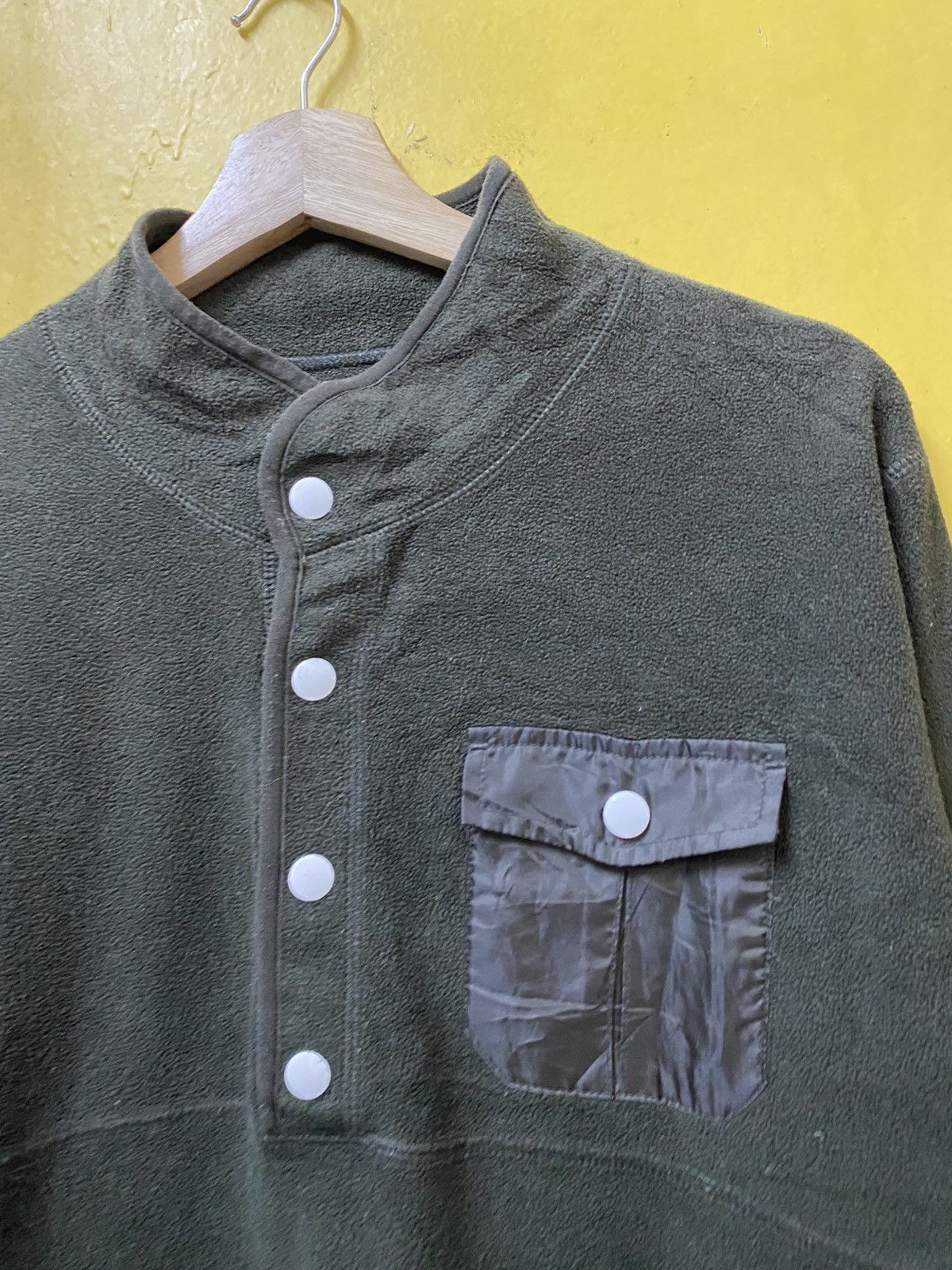 Arnold Palmer Fleece Sweatshirt Snap Button
