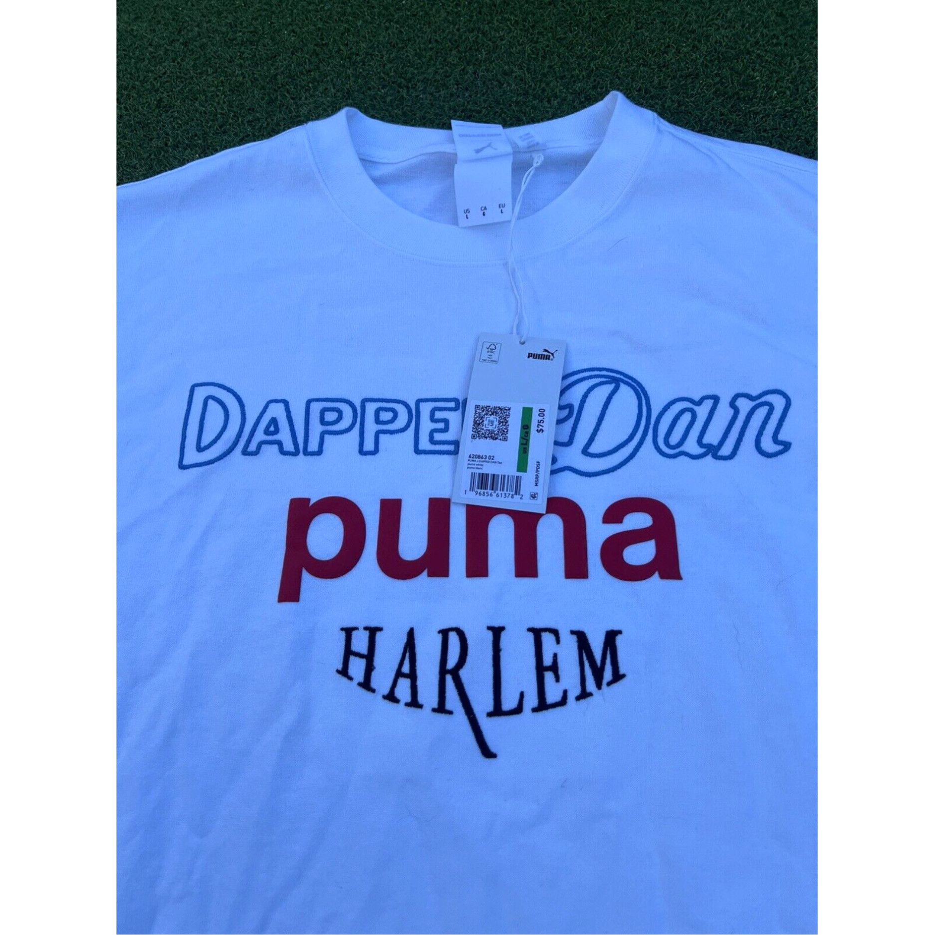 Puma PUMA X DAPPER DAN Harlem Men's White Shirt Size Large New W Tags Size US L / EU 52-54 / 3 - 3 Thumbnail