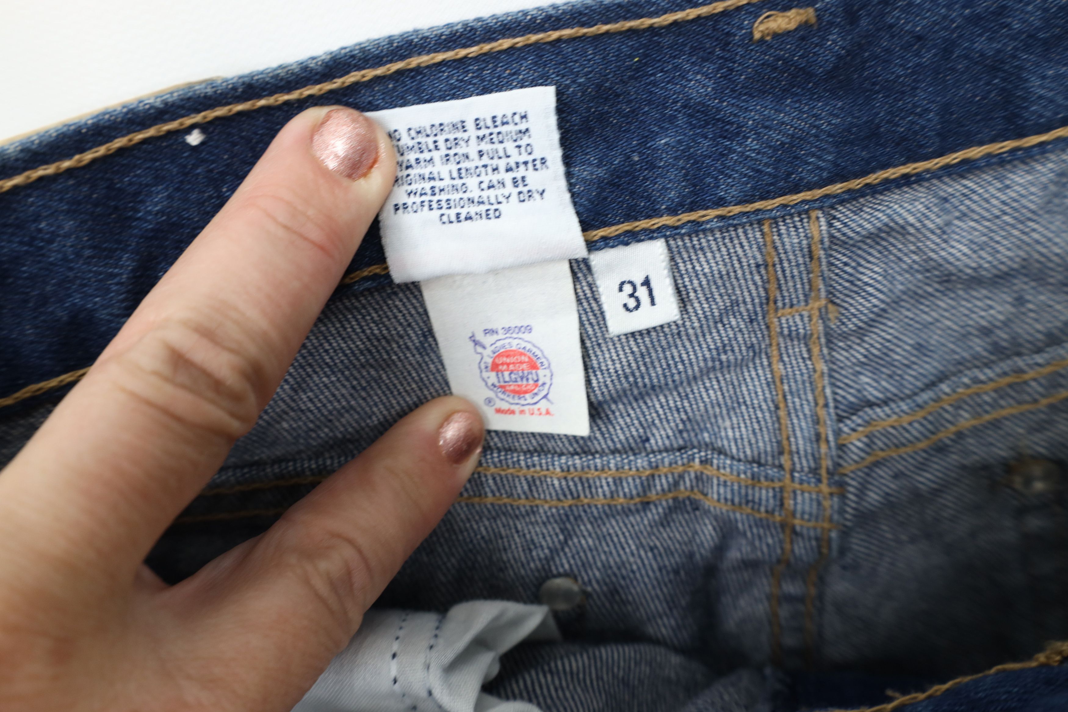 Deadstock Vintage 80s 90s Calvin Klein Denim Jeans USA
