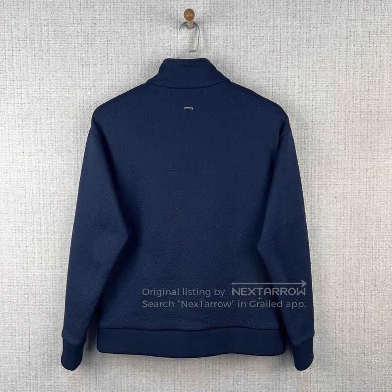 Louis Vuitton Louis Vuitton Solid Floral Embossed Casual Stand Neck Zip Size US XS / EU 42 / 0 - 3 Thumbnail
