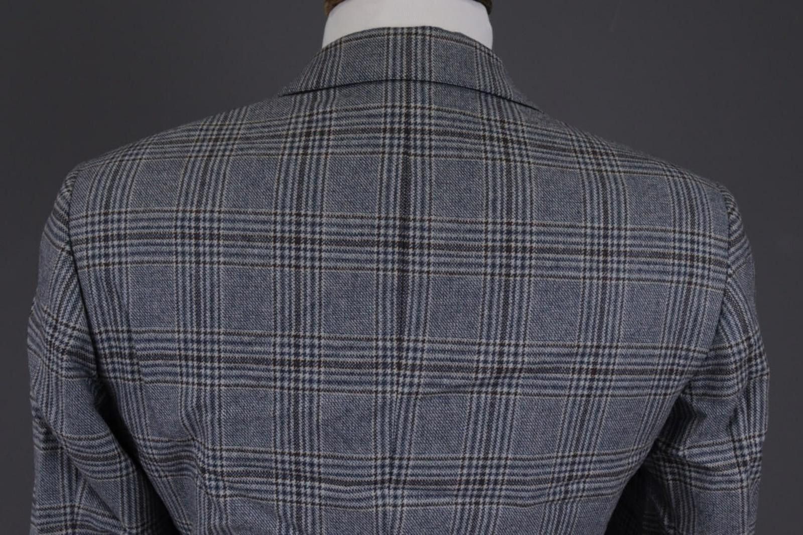 Belvest Doriani Belvest Tailoring Wool Blazer Sport Coat Size 47 Size 40R - 11 Thumbnail