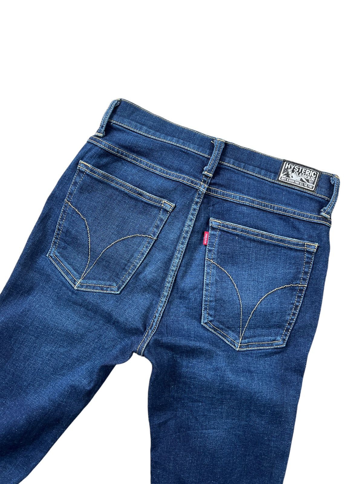 Hysteric Glamour Hysteric Glamour Side Tape Distressed Skinny Jeans Size 27" / US 4 / IT 40 - 7 Thumbnail