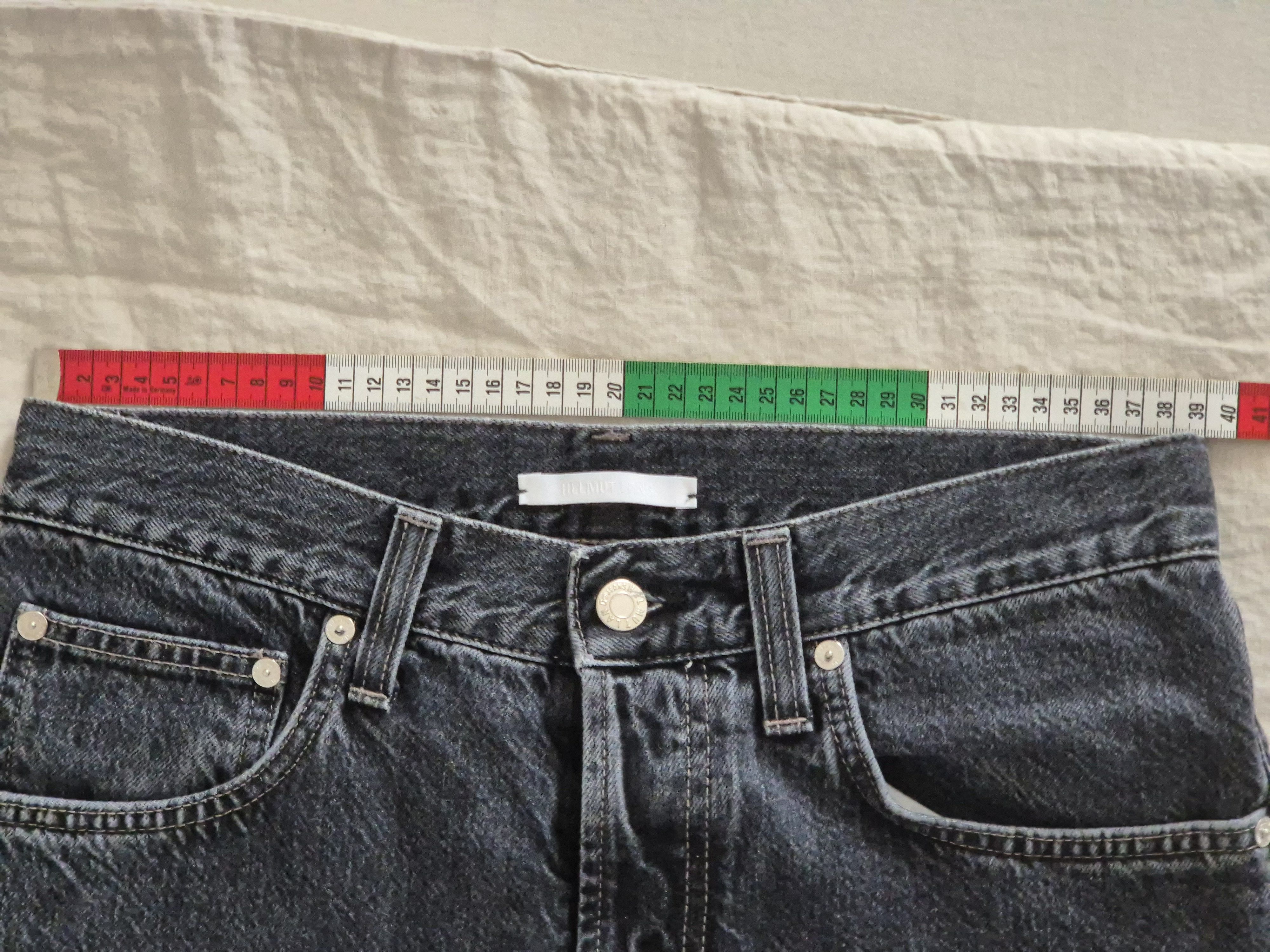 Helmut Lang Masc Hi Straight jean Size US 31 - 7 Thumbnail