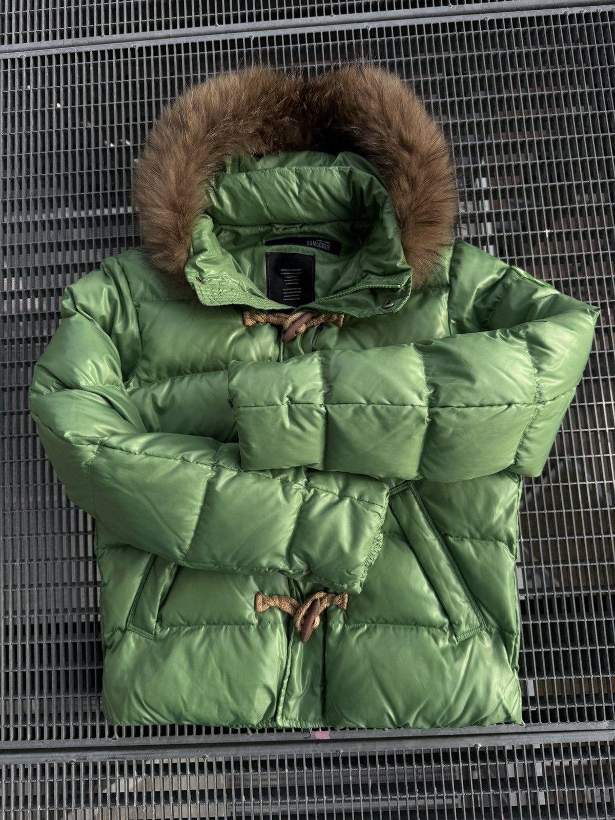 Bomboogie Streetwear Bomboogie Down Fur Y2K Wooden Lockers Jacket Size US S / EU 44-46 / 1 - 7 Thumbnail