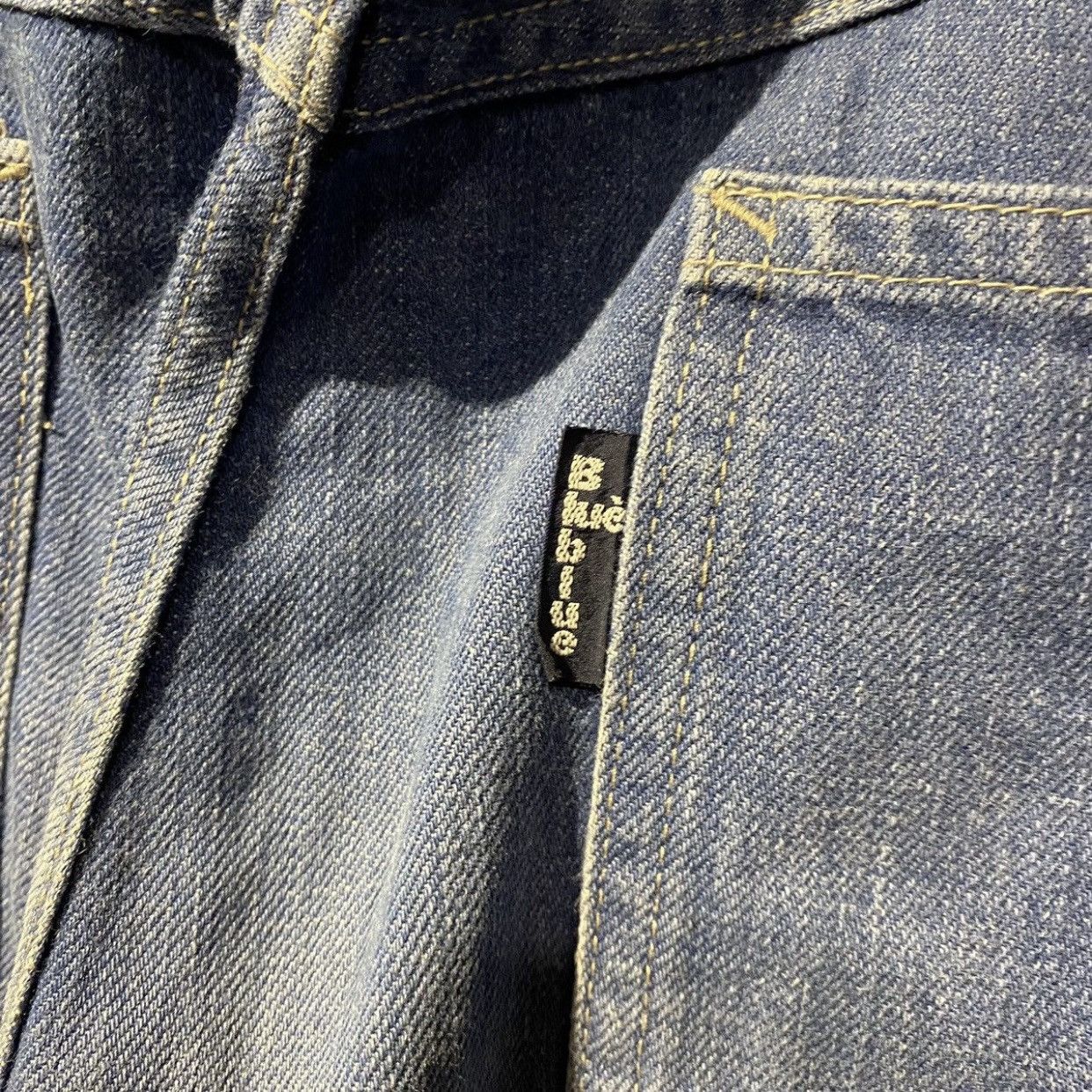 Blue Blue Japan Japanese BLUE BLUE HR Market Carpenter Denim Jeans Size US 34 / EU 50 - 6 Thumbnail