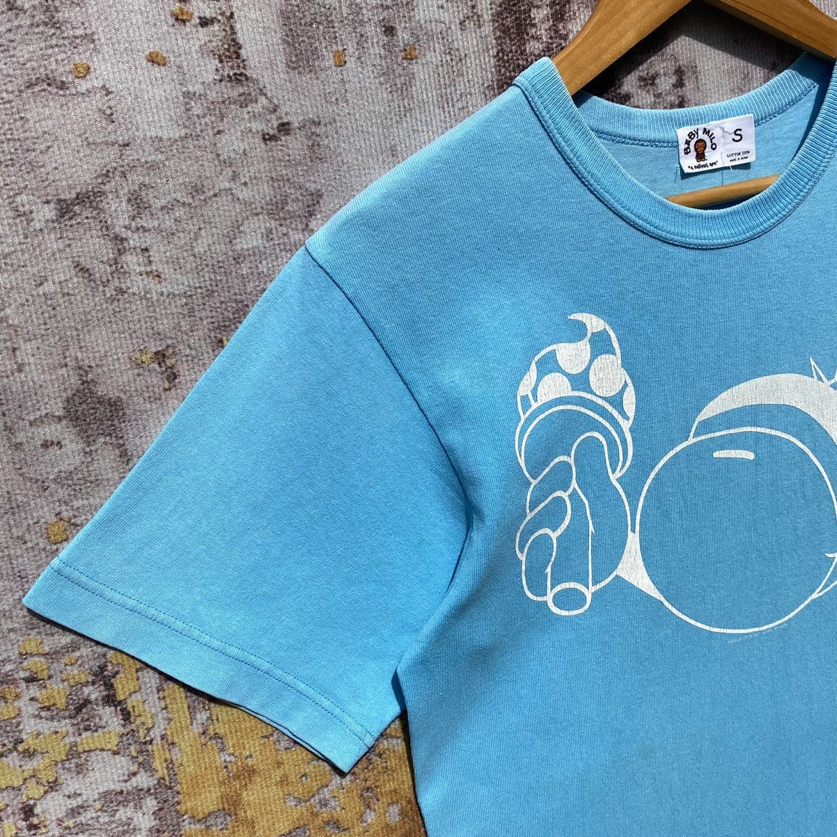 Bape BAPE NYC15 Anniversary Baby Milo Statue of Liberty Shirt Size US S / EU 44-46 / 1 - 8 Thumbnail