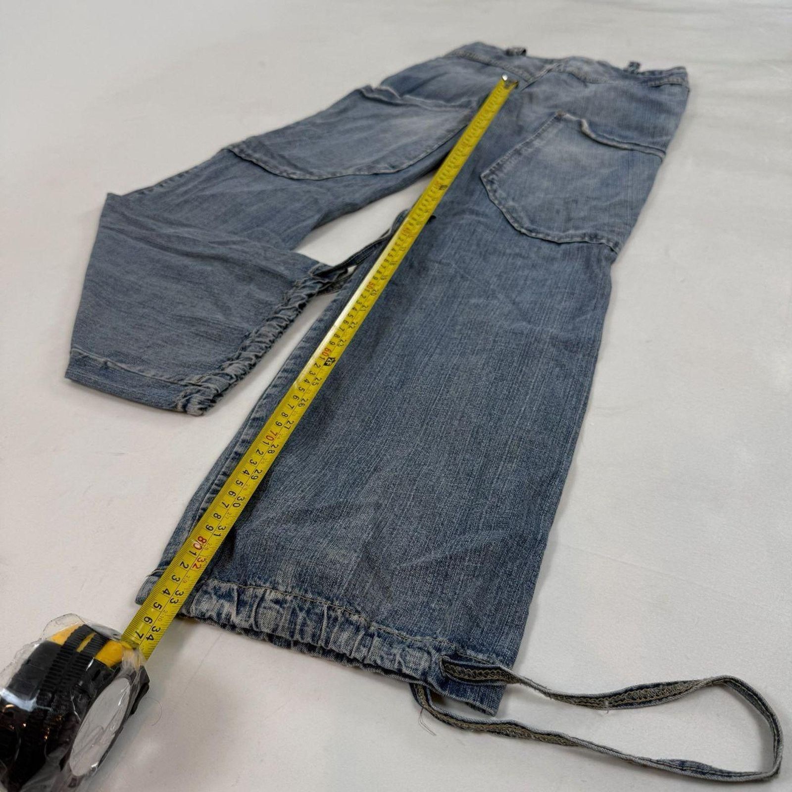 Japanese Brand × Le Grande Bleu (L.G.B.) × Vintage Vintage y2k faded archive baggy bootcut grunge skater jeans Size US 38 / EU 54 - 3 Thumbnail