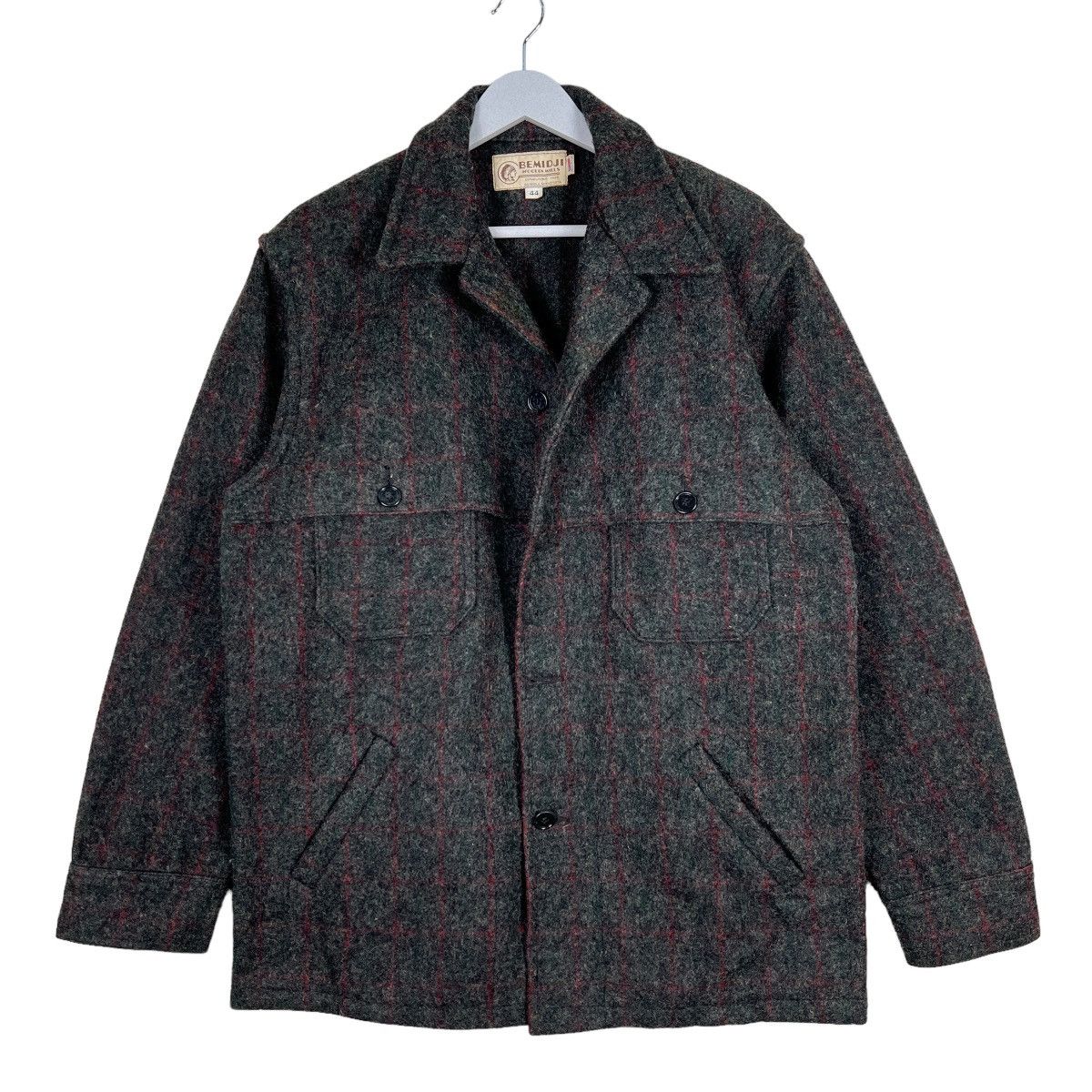 Filson 🔥 TRUE VINTAGE BEMIDJI WOOLEN MILLS MACKINAW MADE IN USA Size US L / EU 52-54 / 3 - 2 Thumbnail