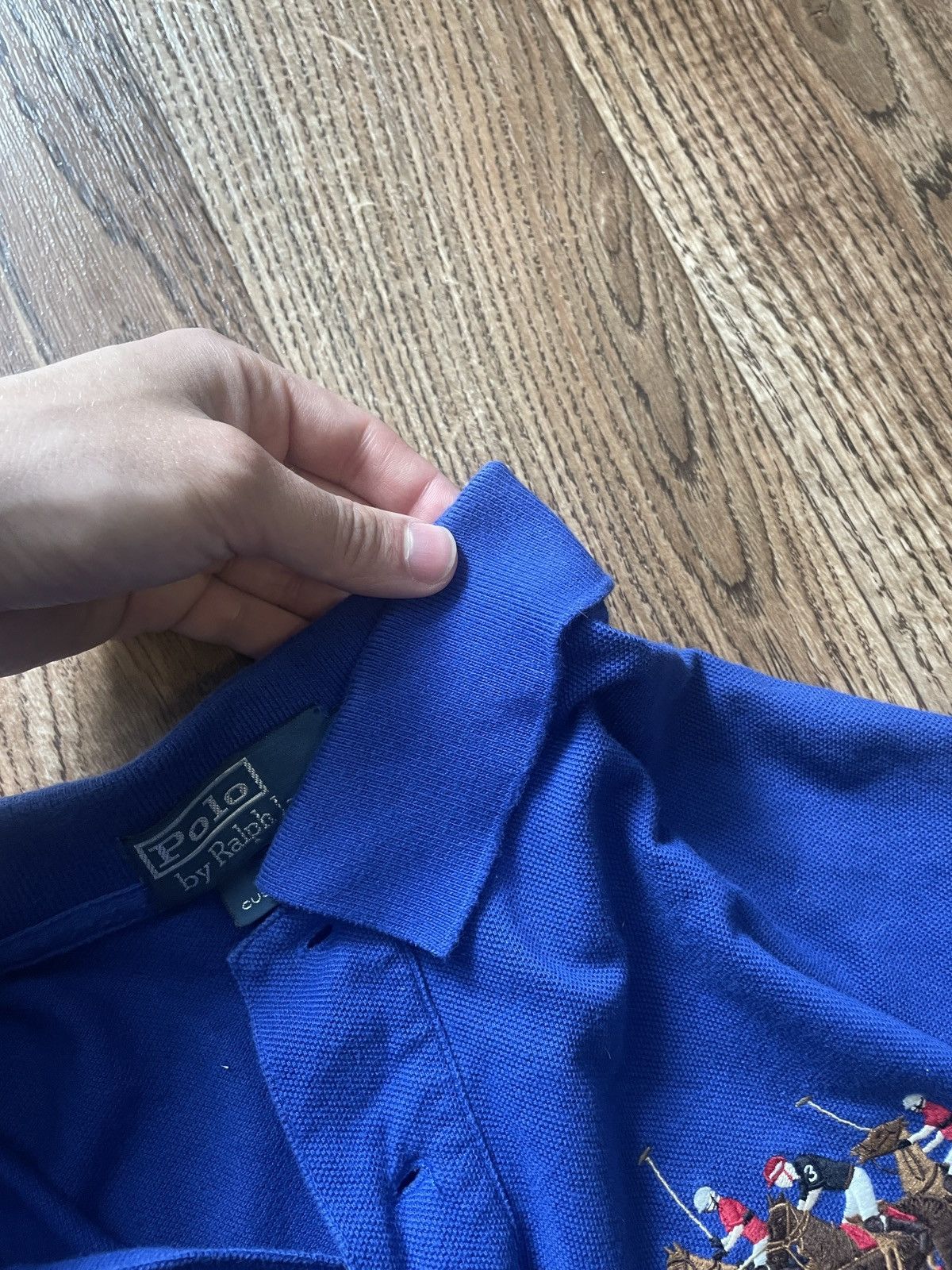 Polo Ralph Lauren 🇺🇸 Vintage Polo Ralph Lauren Polo T-Shirt Rare Retro Hype Size US XXL / EU 58 / 5 - 8 Thumbnail