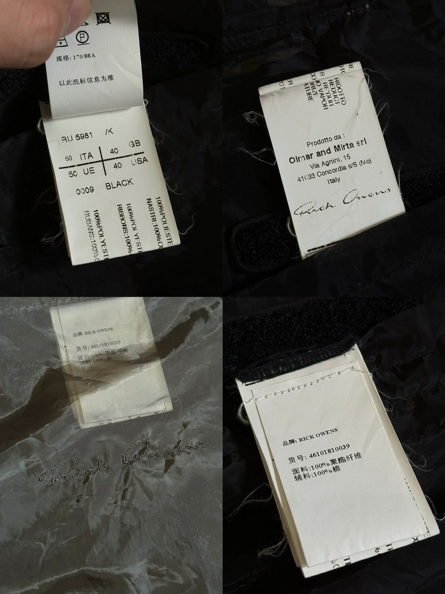Rick Owens Rick Owens 13ss Runway Sheer Tape Fishtail Coat G-Dragon Size US M / EU 48-50 / 2 - 9 Thumbnail