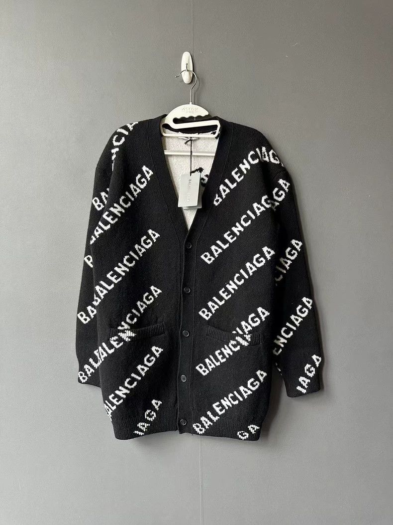Balenciaga Balenciaga Cardigan full of bullet screen shirt 2502-Nextar Size US S / EU 44-46 / 1 - 1 Thumbnail