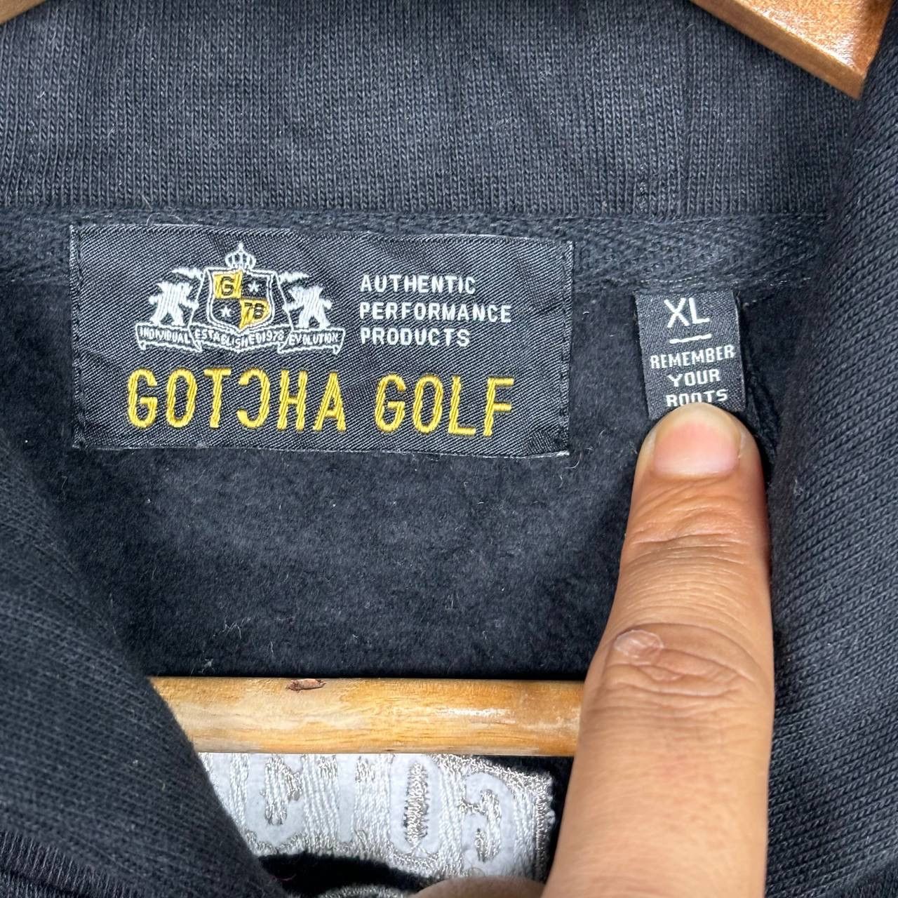 Gotcha Vintage Gotcha Golf Skate & Surf Black Jacket Size US L / EU 52-54 / 3 - 5 Thumbnail