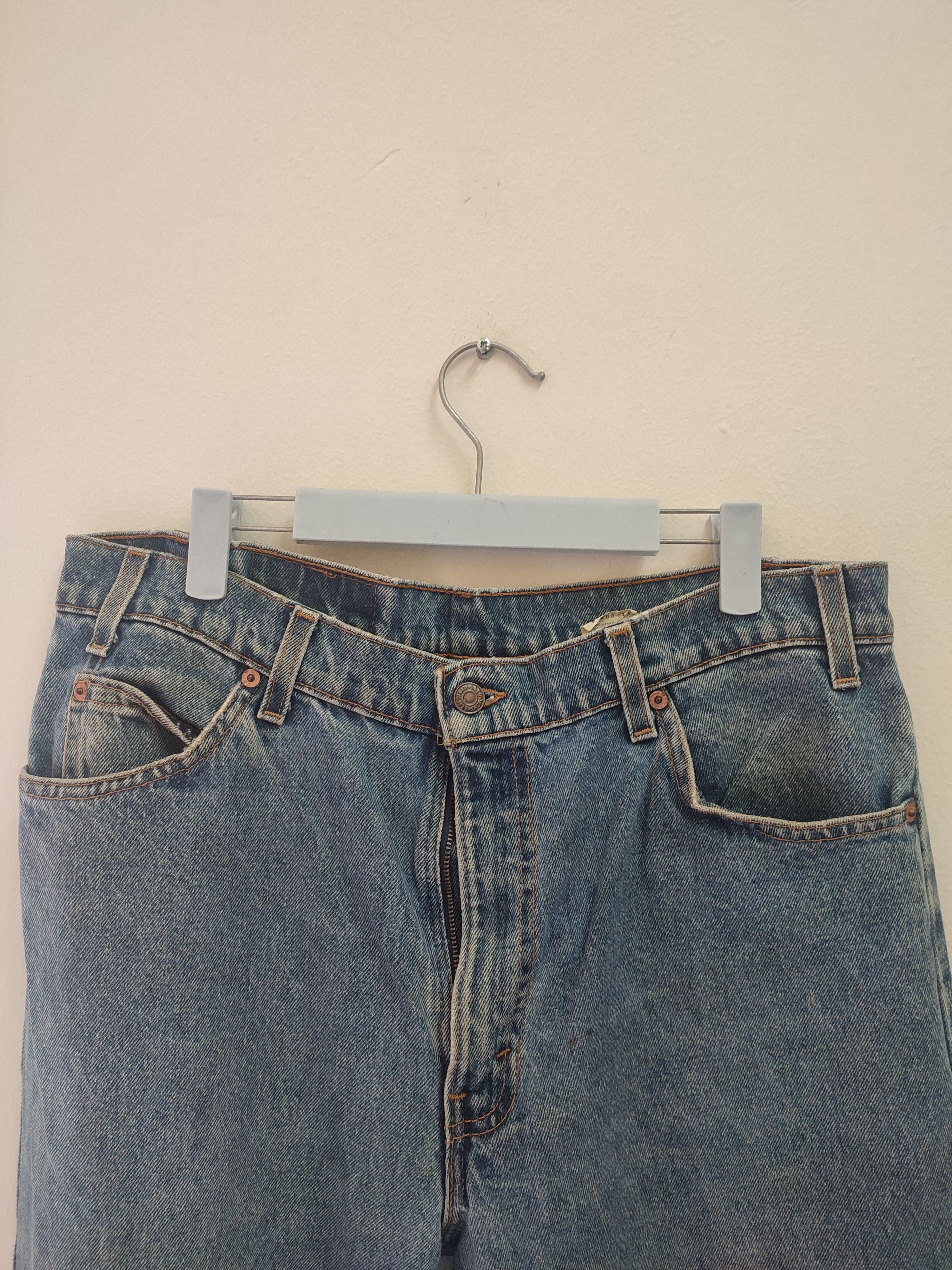 Levi's 💥Vtg Levi's 550 Orange Tab Jeans Size US 36 / EU 52 - 3 Thumbnail