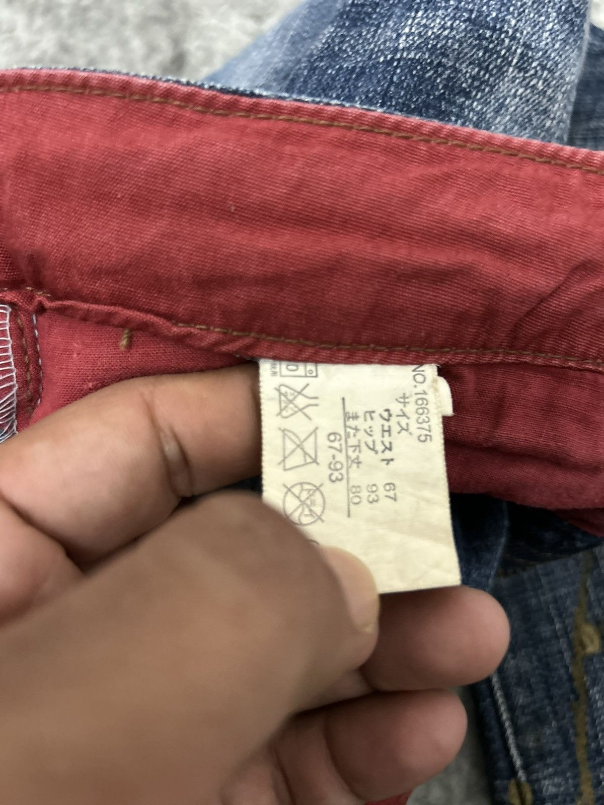If Six Was Nine × Japanese Brand × Le Grande Bleu (L.G.B.) Vintage Orignal Jeans Distressed Flare Pans Size US 30 / EU 46 - 12 Thumbnail