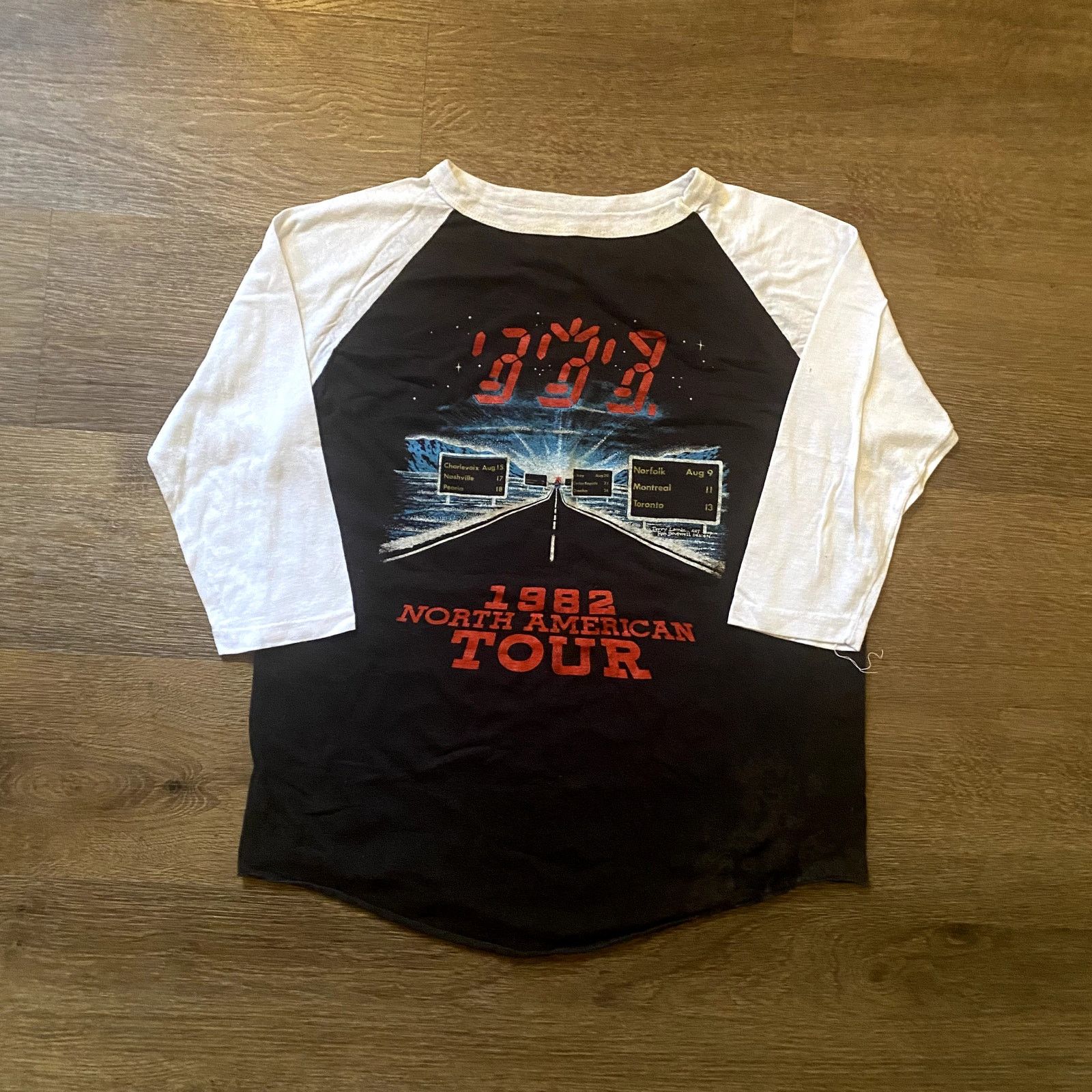 Vintage Vintage 1982 The Police Ghost in the Machine Baseball Tee Size US L / EU 52-54 / 3 - 5 Thumbnail