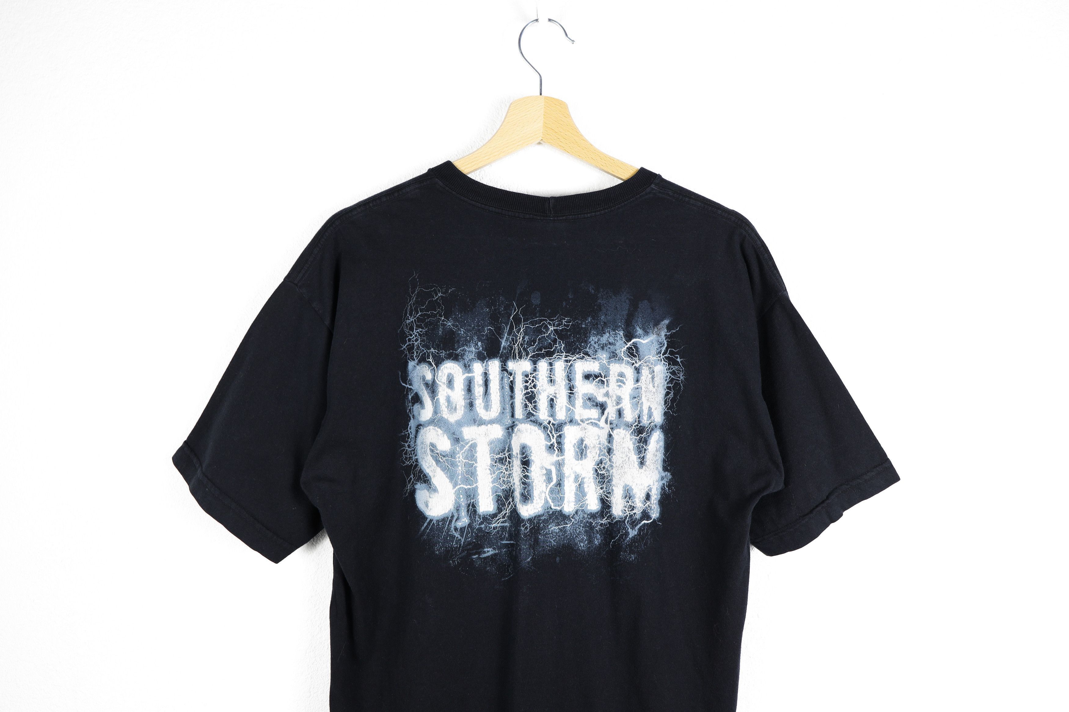 Band Tees Vintage Krisiun Southern Storm Merch Tee Tshirt Satanic 666 Size US M / EU 48-50 / 2 - 13 Thumbnail