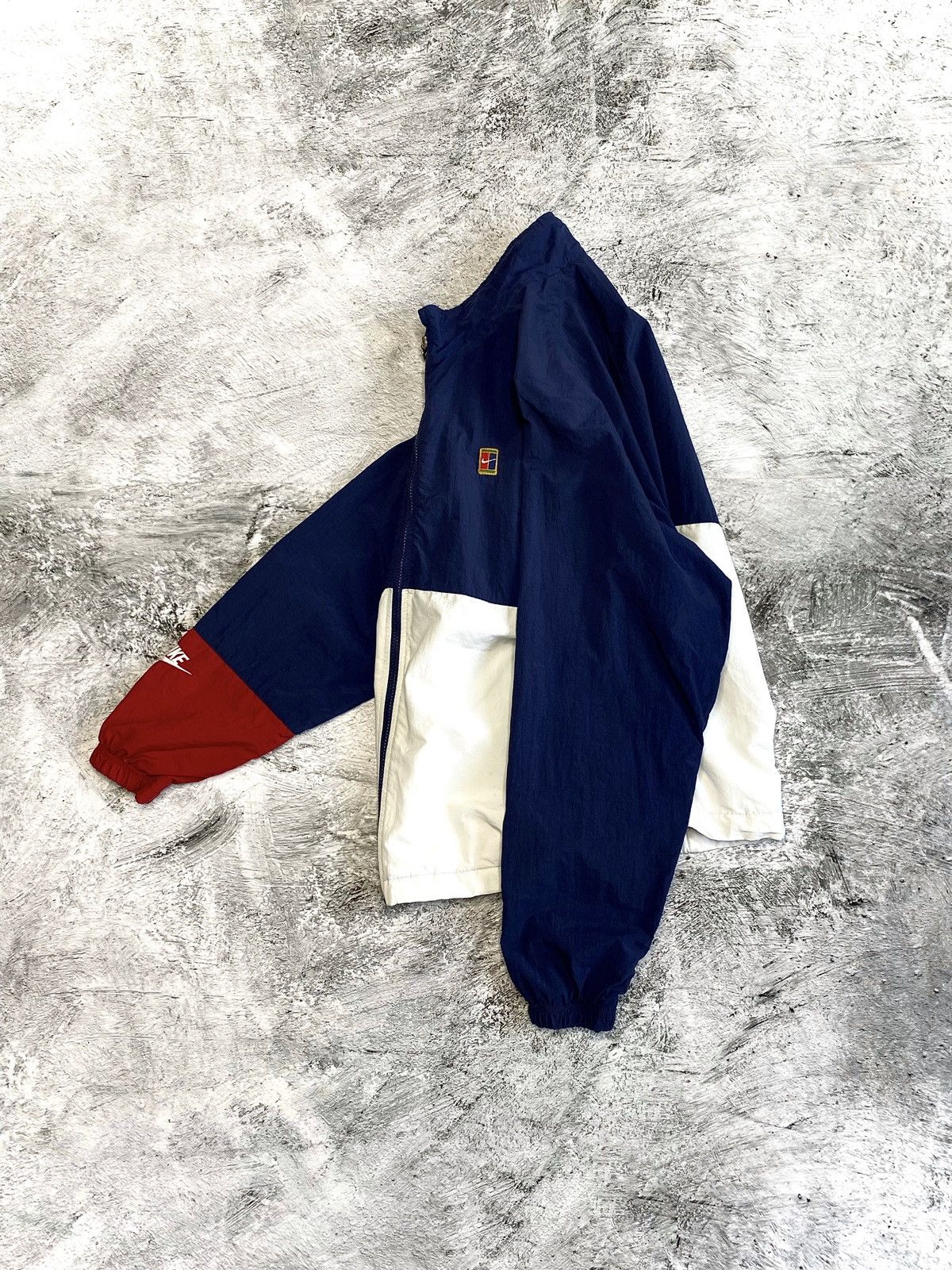 Nike × Vintage 🔥 Nike Court Track Jacket Vintage 90s 🔥( M ) Size US M / EU 48-50 / 2 - 11 Thumbnail
