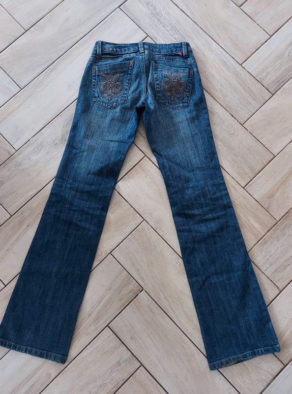Vintage MNG Jeans vintage denim jeans 6/8 Size 26" / US 2 / IT 38 - 2 Thumbnail