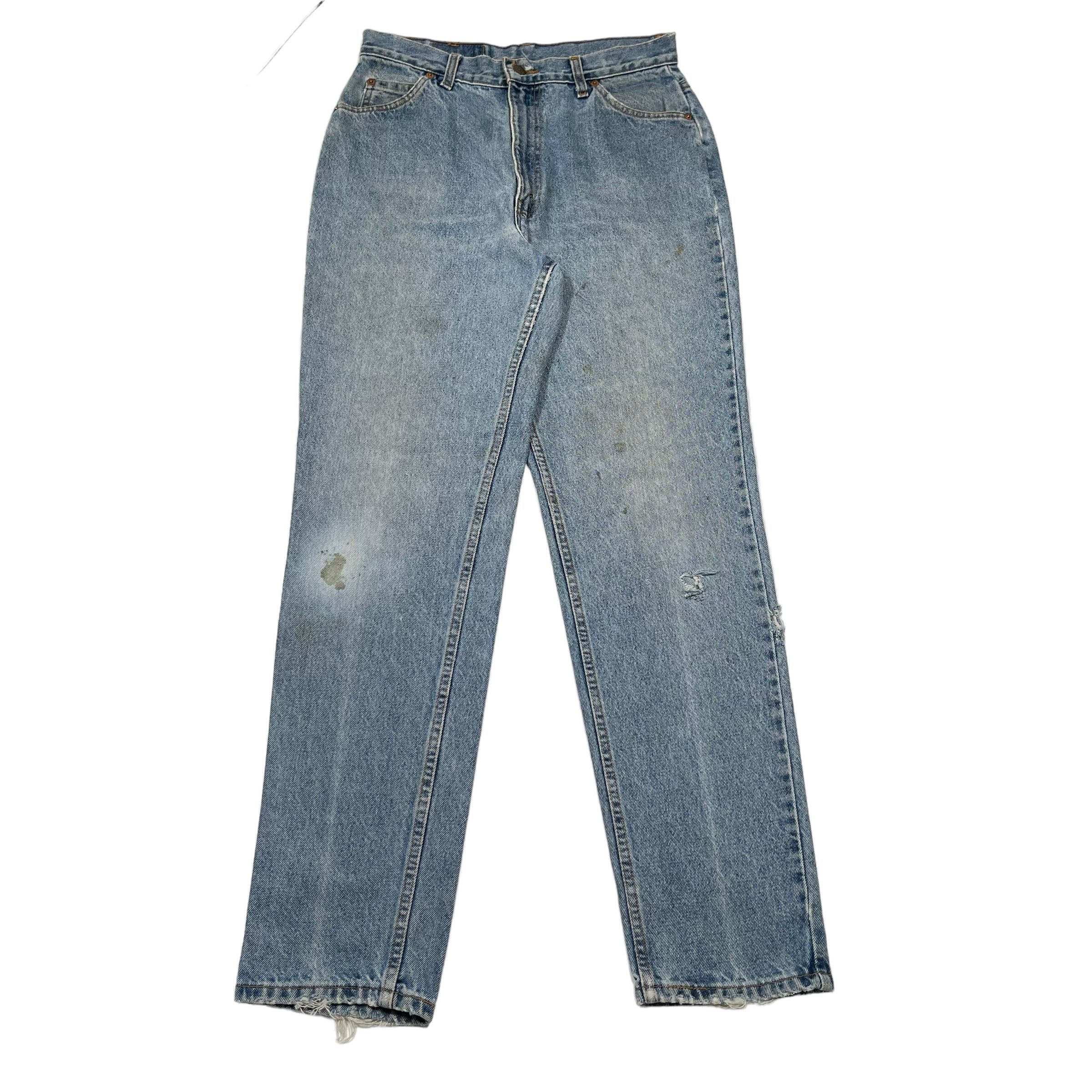 Hedi Slimane × Levi's × Vintage Vintage 1970s Levis Orange Tab Washed Distressed Denim Jeans Size US 30 / EU 46 - 5 Thumbnail