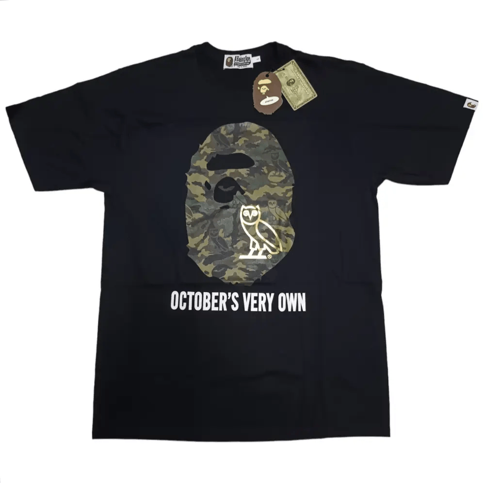 Bape × October's Very Own Bape Tee Size US XL / EU 56 / 4 - 2 Thumbnail