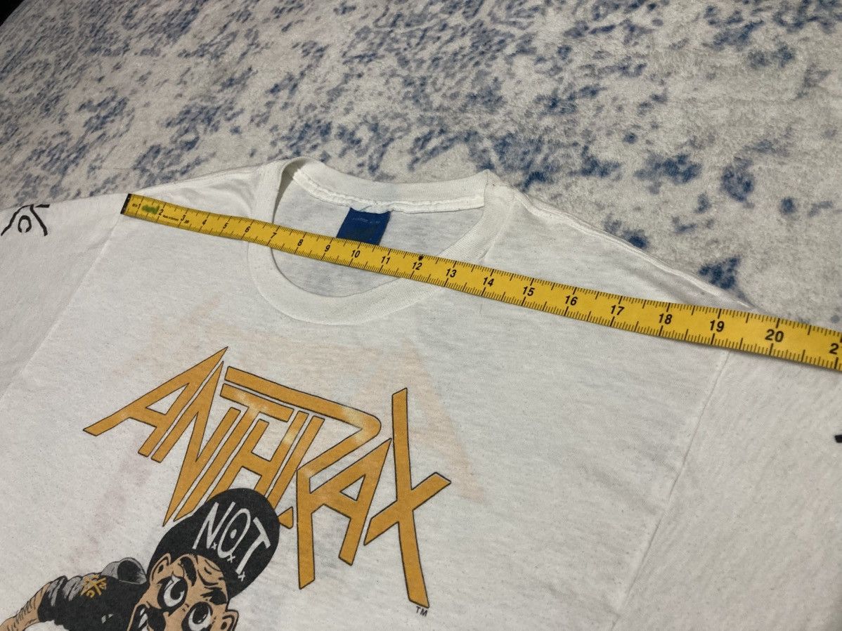 Band Tees Vintage 80’s Anthrax Size US L / EU 52-54 / 3 - 18 Thumbnail