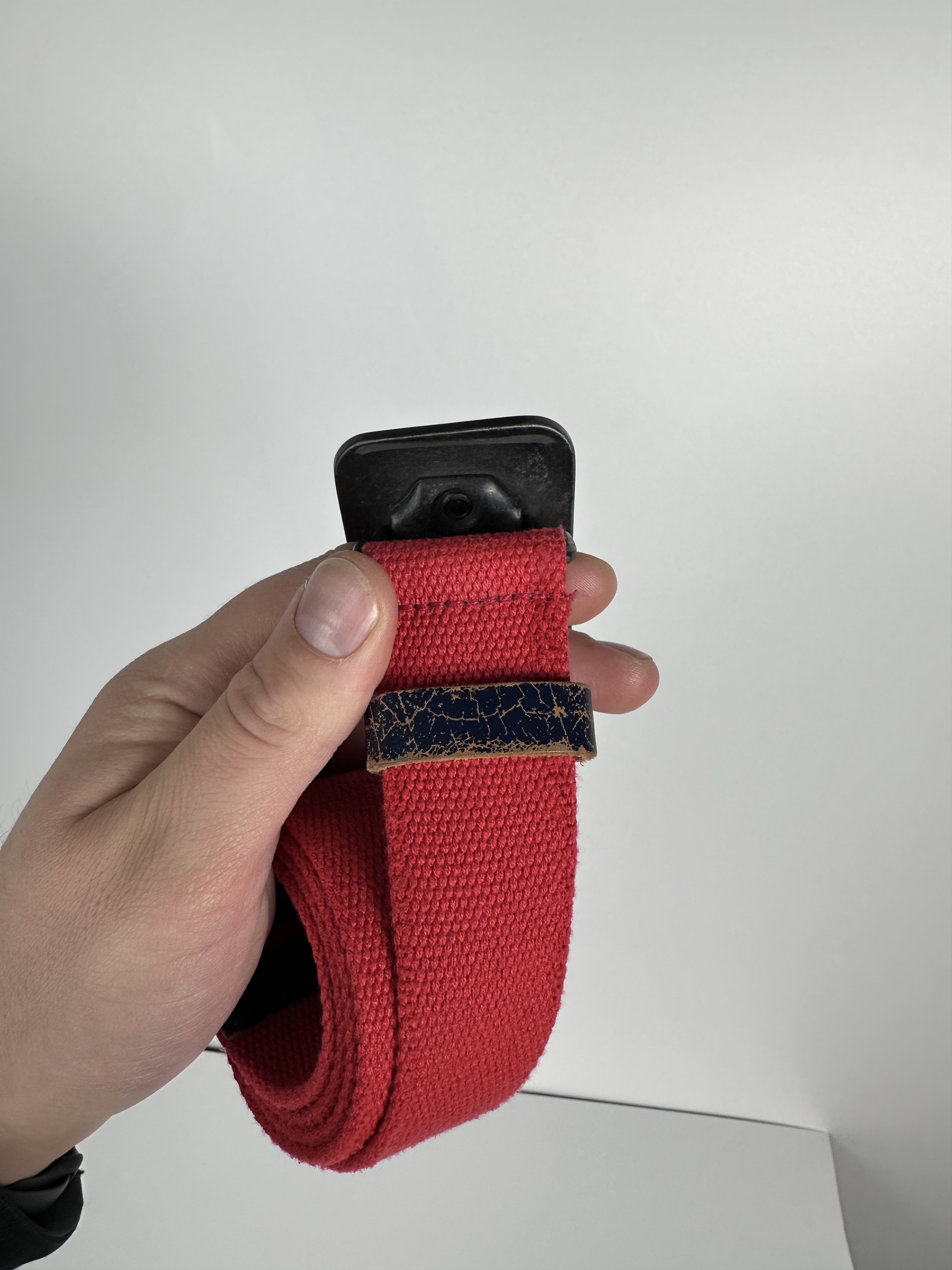 Dolce & Gabbana × Grailed Dolce Gabbana Vintage Logo Metal Belt RED BLUE Size ONE SIZE - 2 Thumbnail