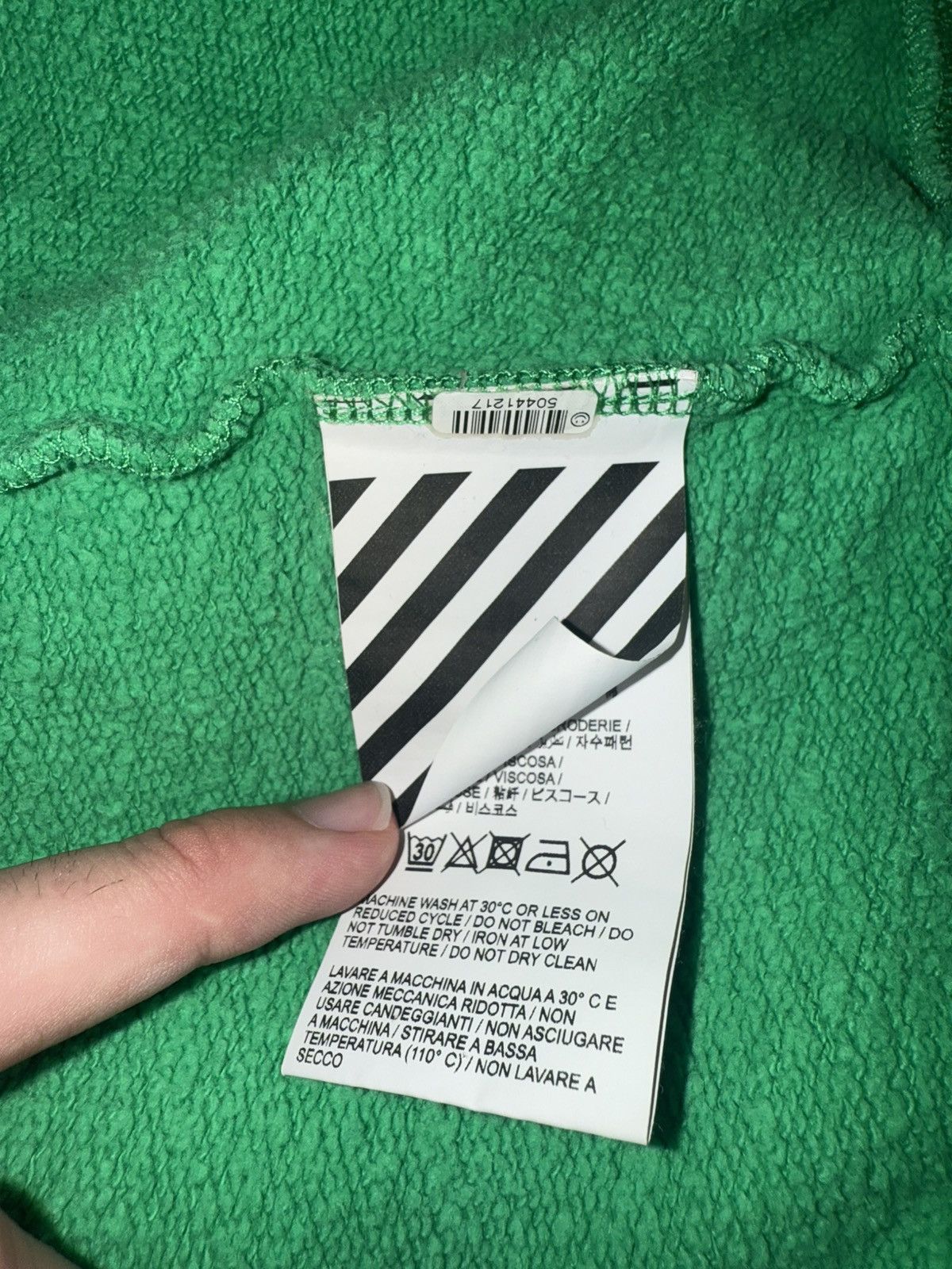 Off-White × Virgil Abloh Off White x Virgil Public Television Hoodie Size US S / EU 44-46 / 1 - 5 Thumbnail