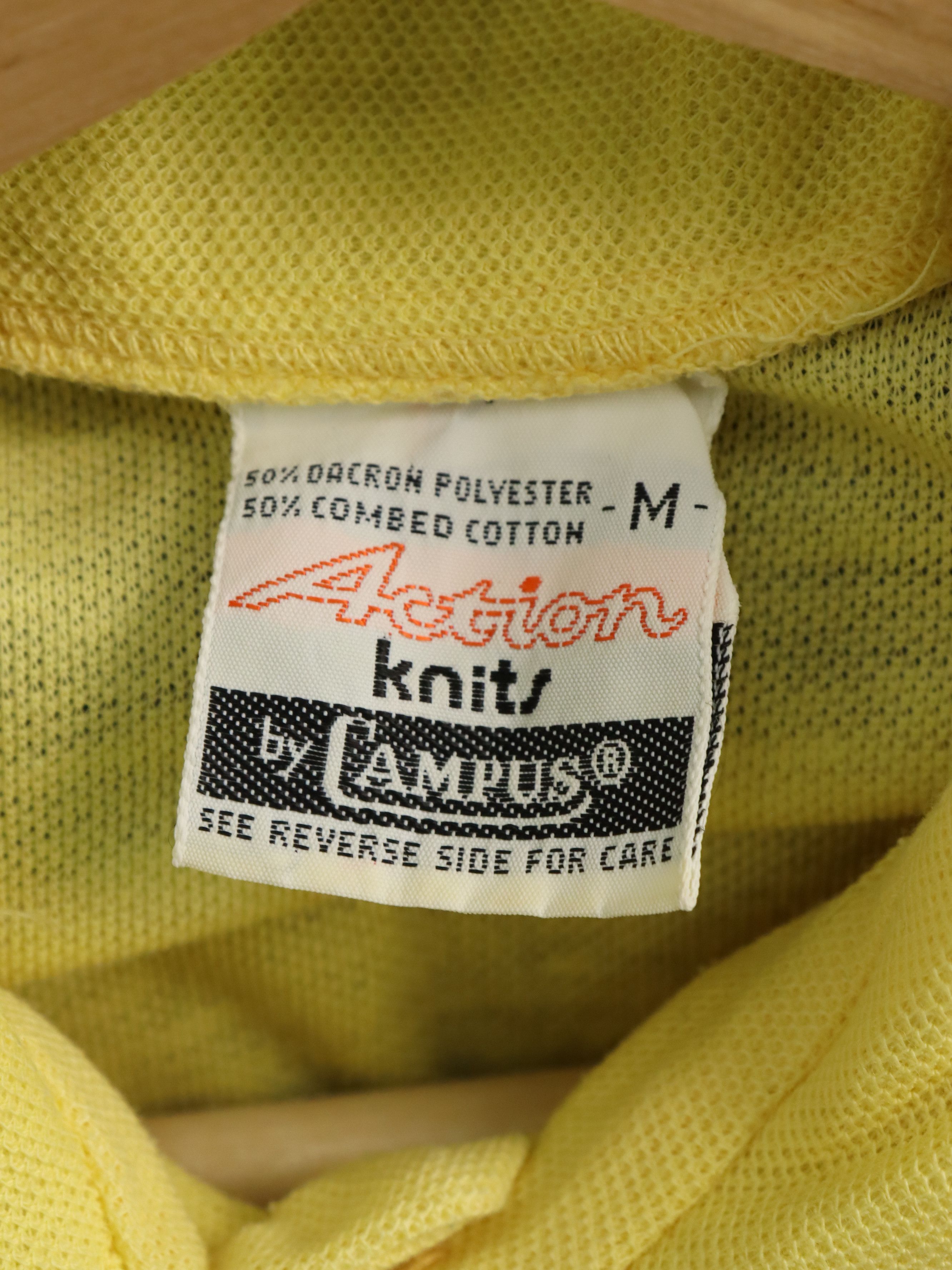 Vintage Vintage Action Knits By Campus Polo Shirt Made In USA Size US S / EU 44-46 / 1 - 6 Thumbnail