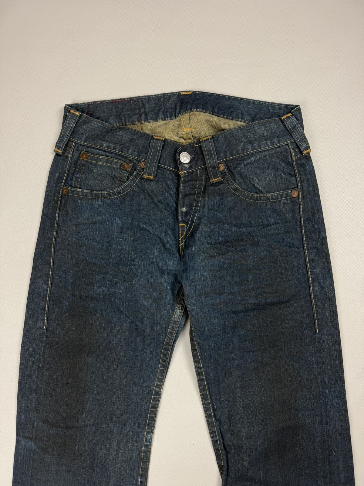 Levi's Levis RED Lot 01M F02 Vintage Men’s Wide Leg Cowboy Jeans Size US 30 / EU 46 - 5 Thumbnail